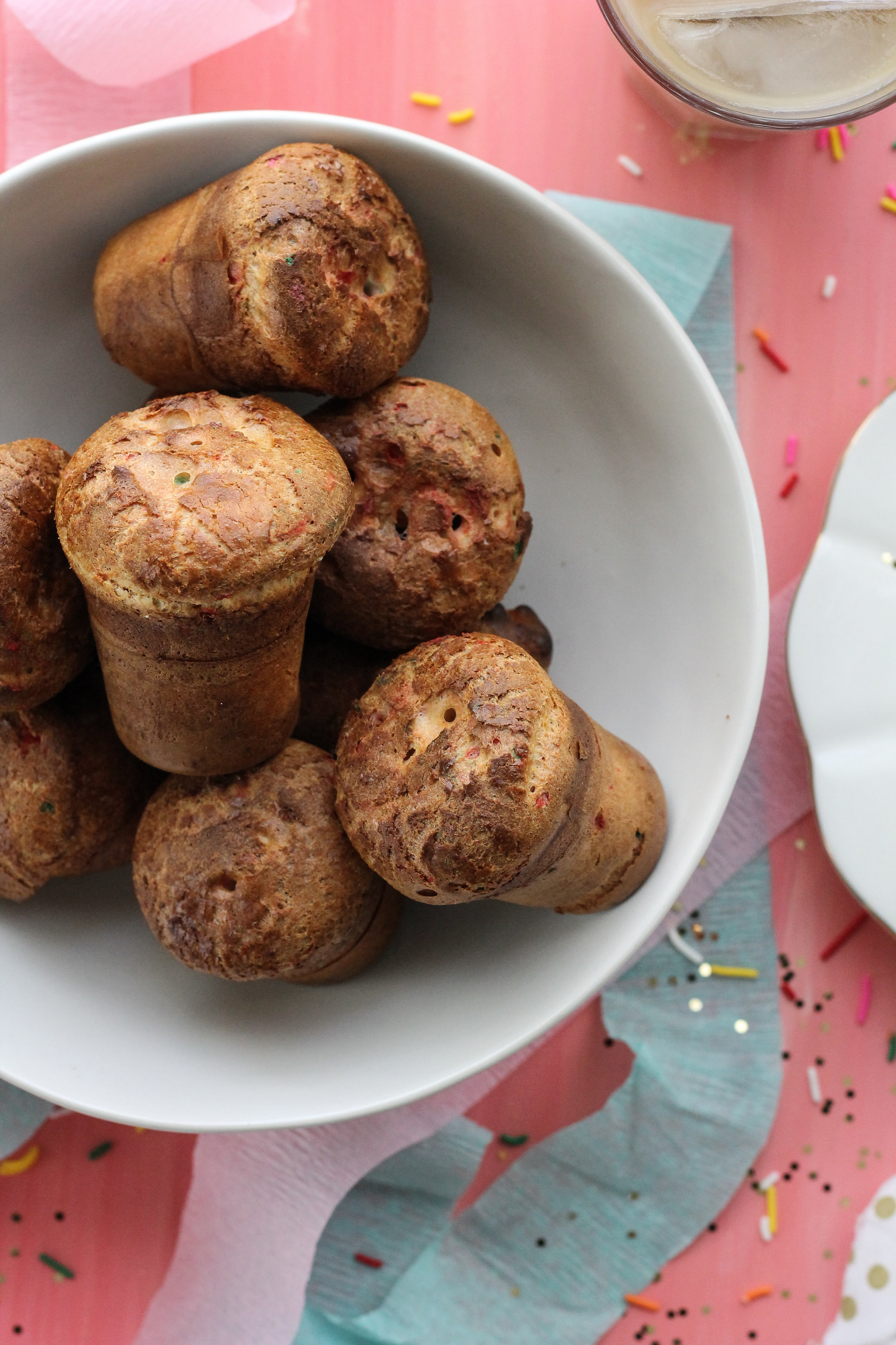 These funfetti popovers are the perfect way to celebrate! [ www.pedanticfoodie.com ]