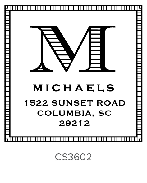 Customized Stamp Black Red Blue Purple Green Ink Address Stamp 20 Designs to Choose! Personalized Wedding Invitation Stamp Self-Inking Return Address Mail 3 Lines Custom Address Stamper