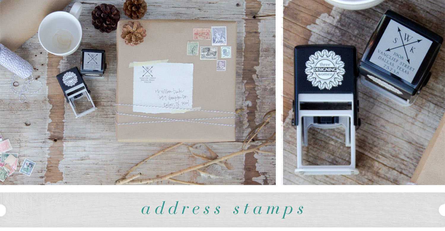 Custom rubber stamp/Personalized Stamp/wedding stamp/ Return Address S –  DokkiDesign