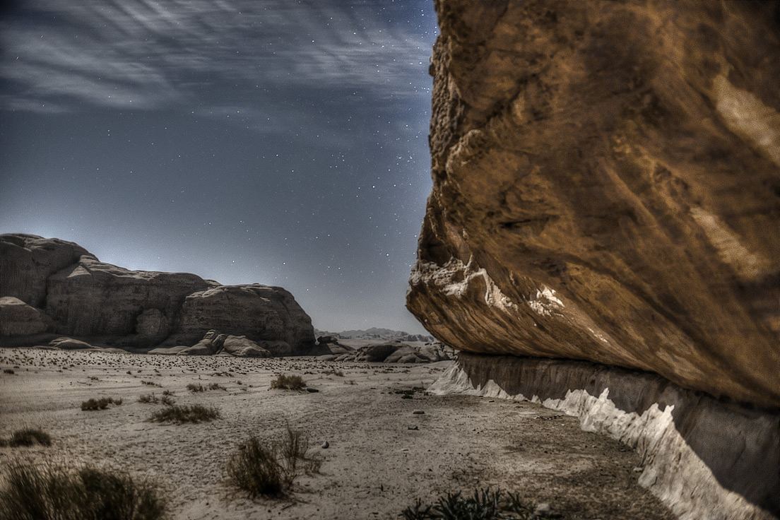 Wadi Rum Desert by Night