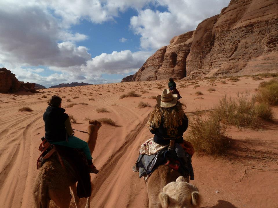 Camel Trek in Wadi Rum