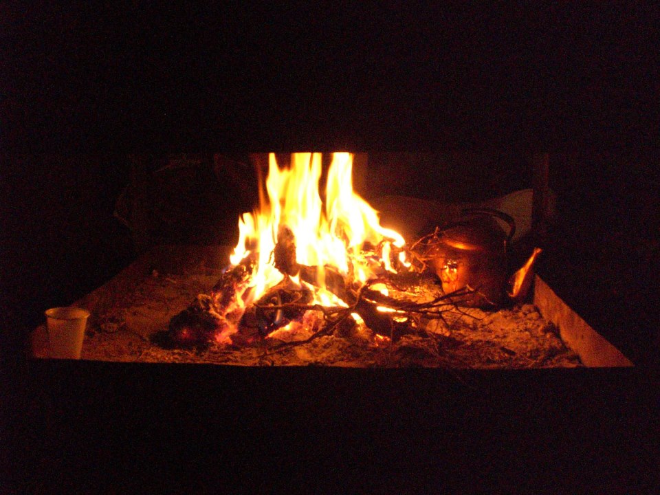 Bedouin Tea, Fire. Wadi Rum