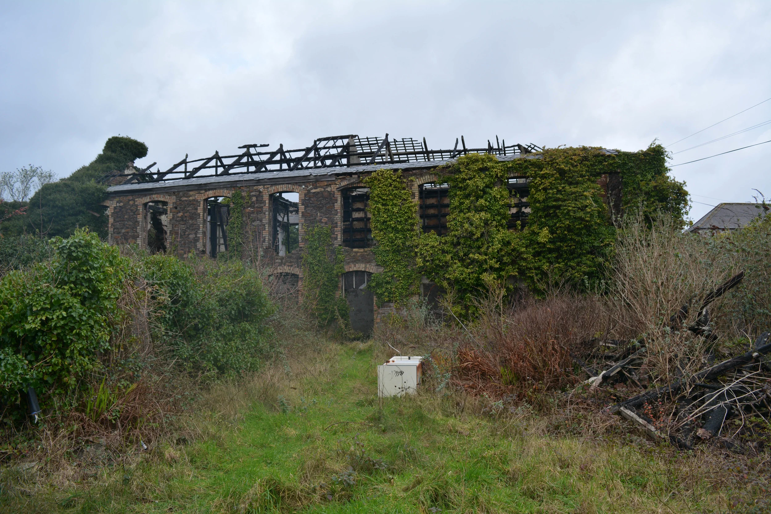 Main block, South Roskear, Camborne