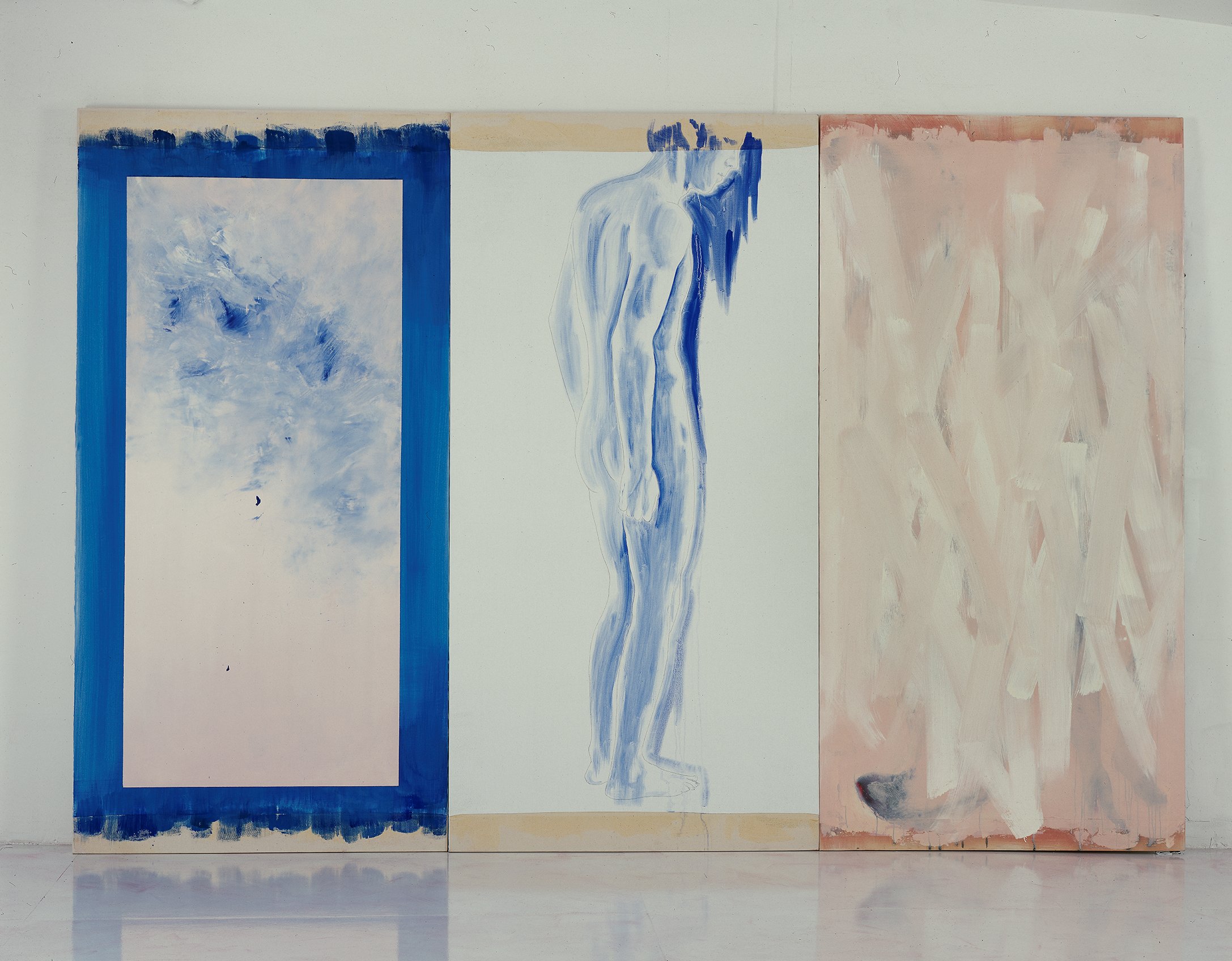 Shown as a triptych (244x366 cm) - II