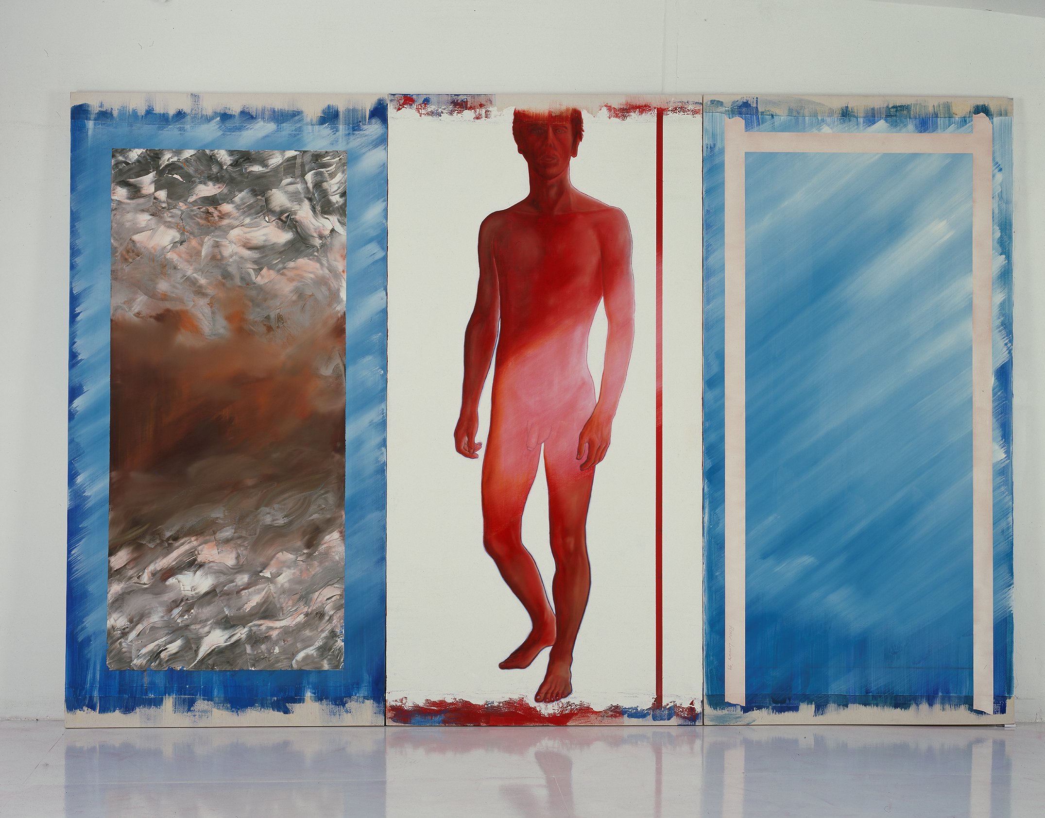 Shown as a triptych (244x366 cm) - IV