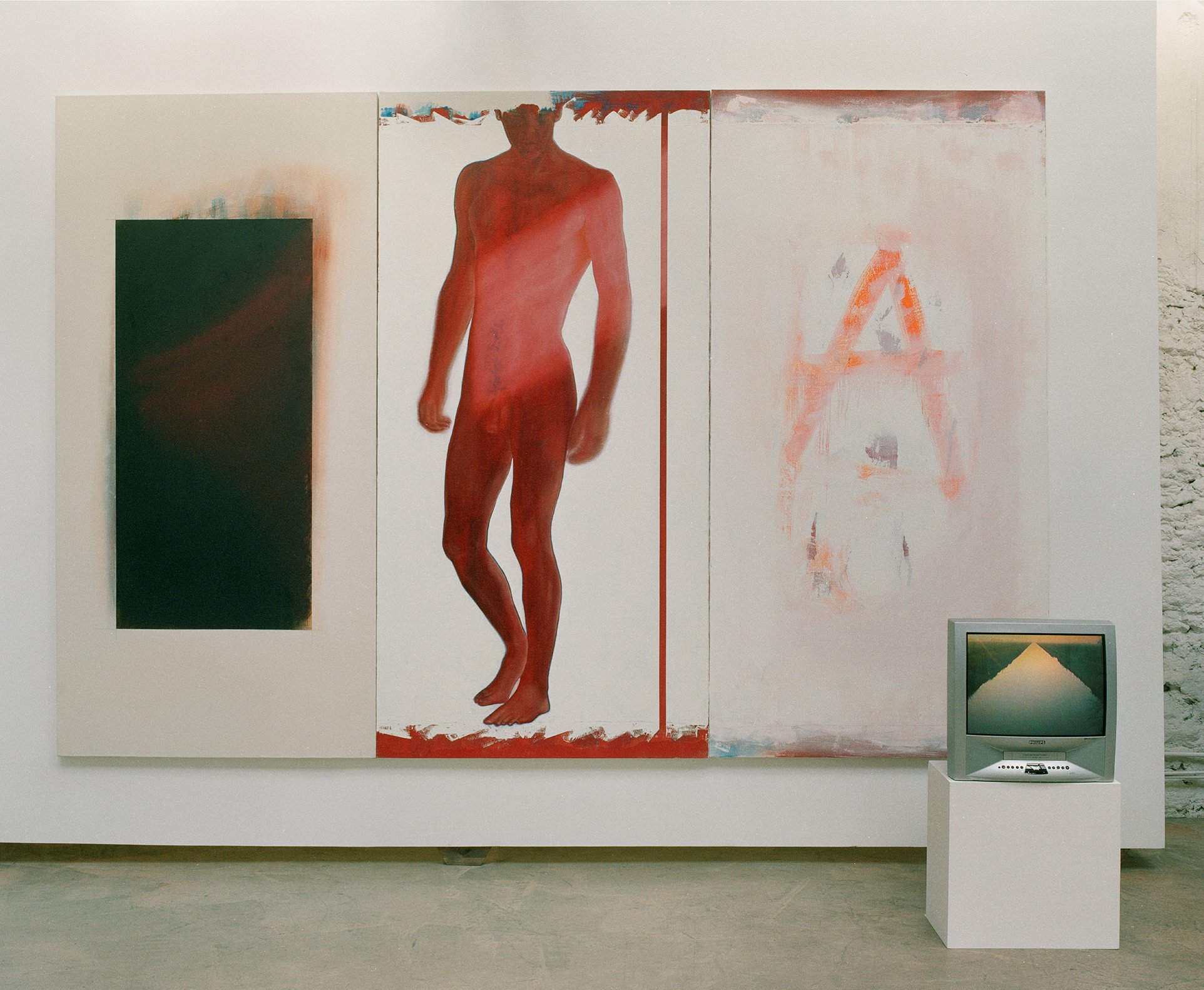 Large Standing Figures & Abstract Panels Exhibited - IV