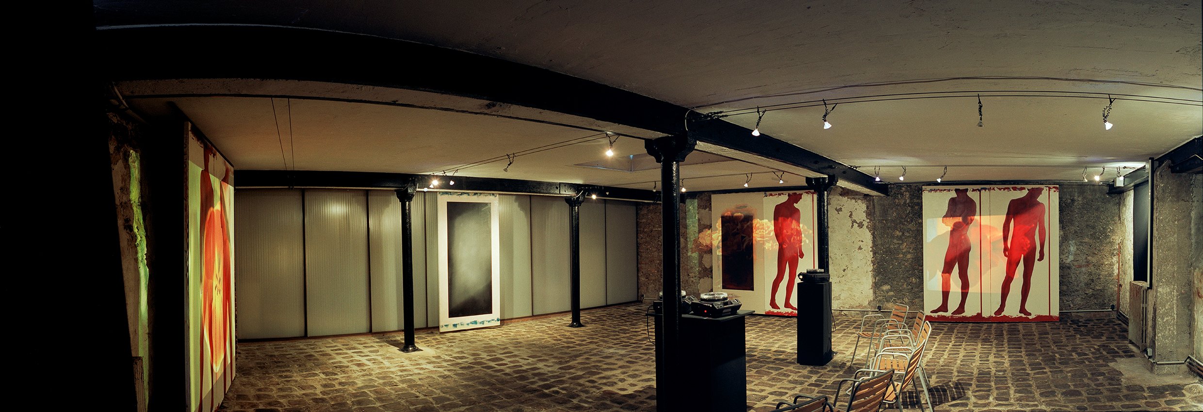 Large Standing Figures & Abstract Panels Installation - I