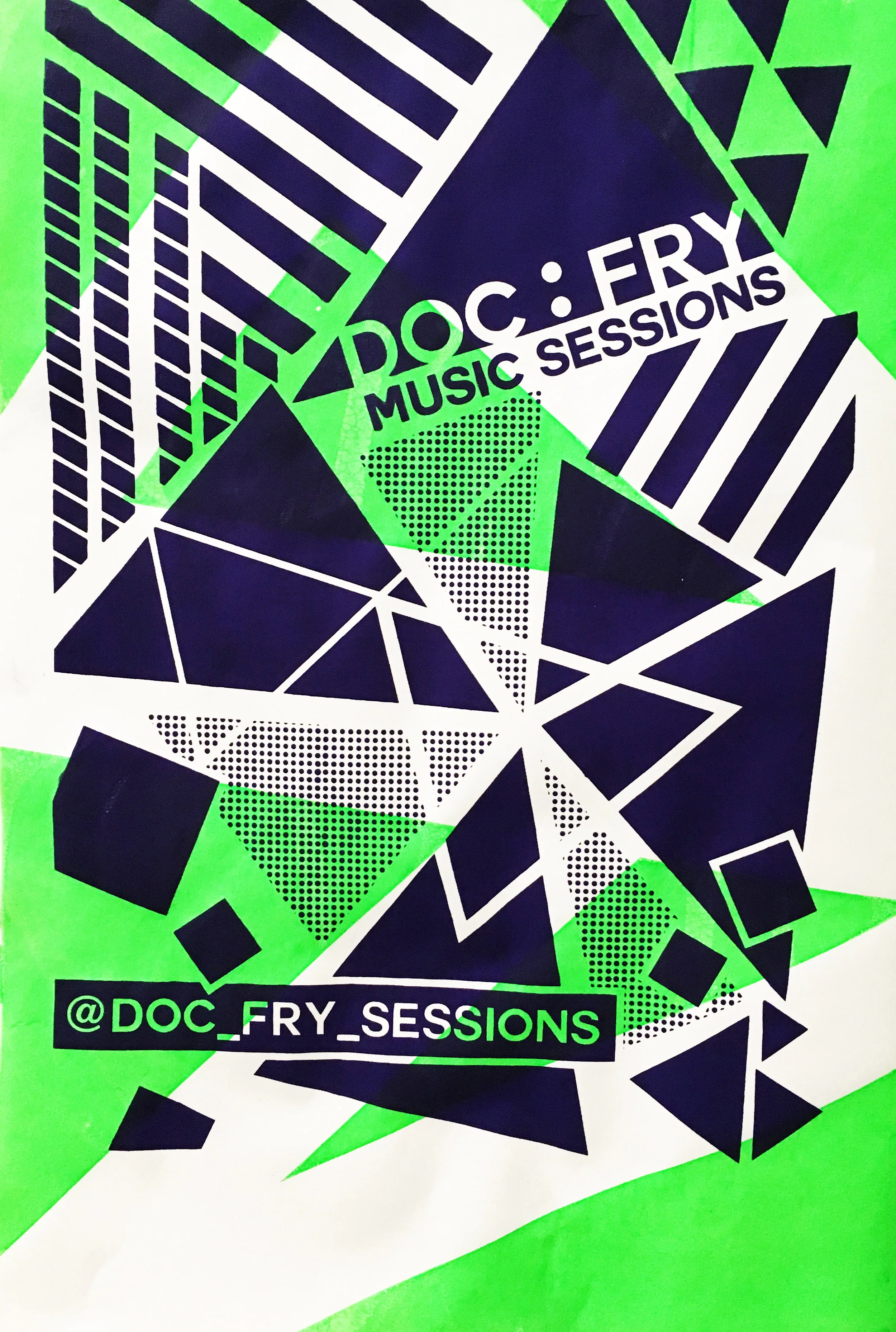 Doc Fry Music Sessions : Promotional Poster