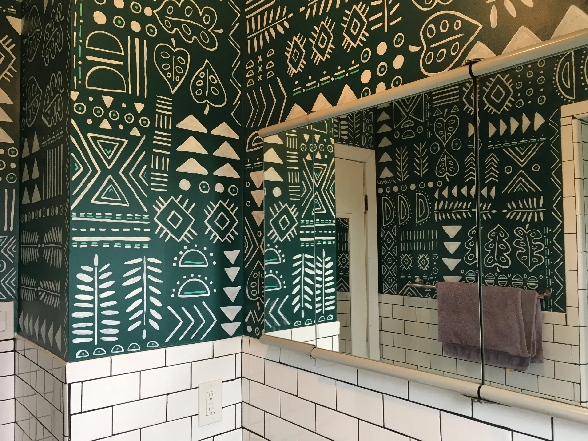 Bathroom Mural