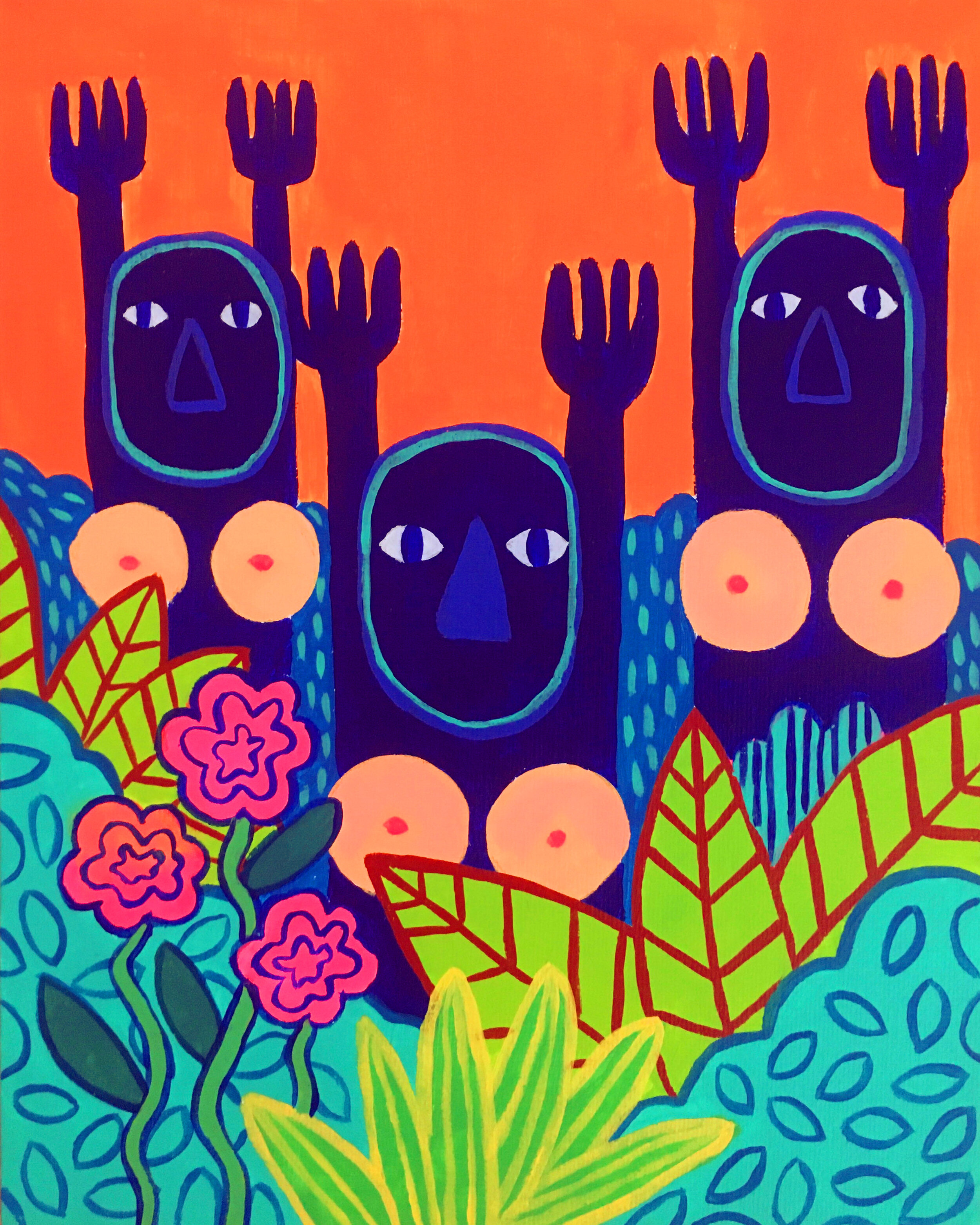 Get Naked, Raise Your Arms, Run Through a Field of Plants & Flowers