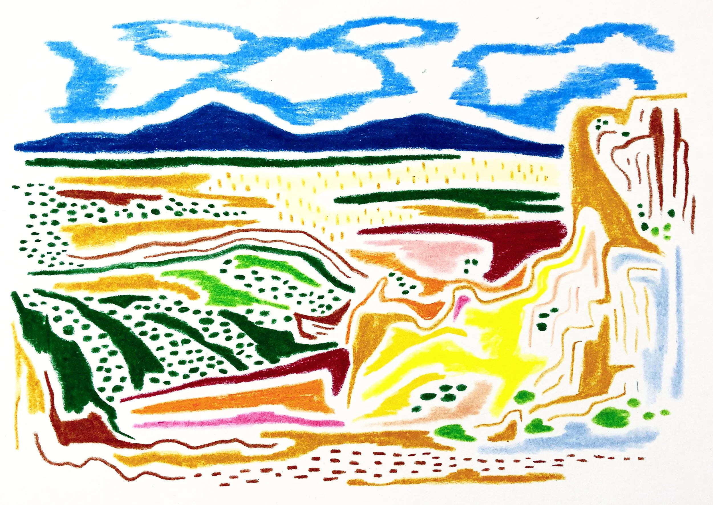 I didn't think we'd end up over here