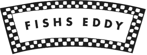 Logo for the home goods retail company Fishs Eddy in New York City
