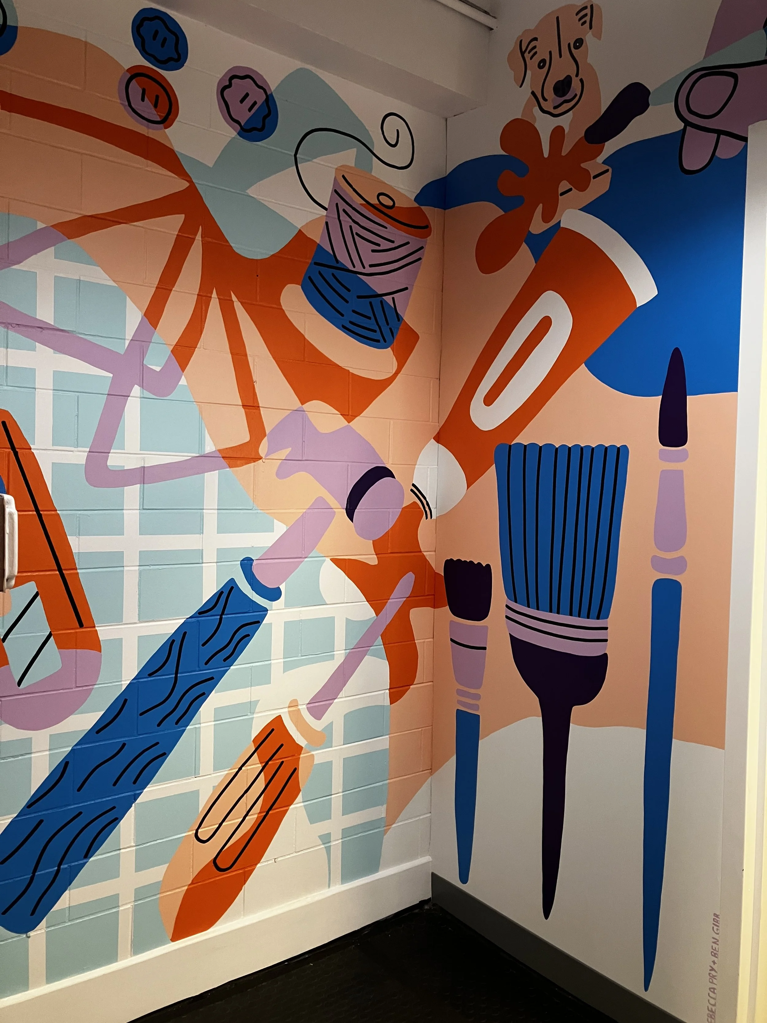 Form Labs Maker's Studio Mural