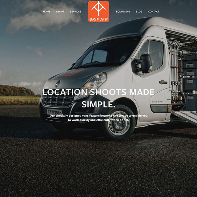 We&rsquo;re live! #newwebsite Let us know what you think of the new look gripvan.com