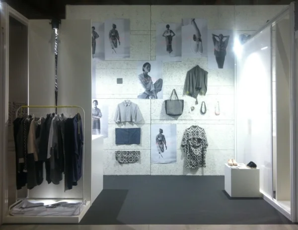 Our booth set up at ORIGIN: Passion &amp; Beliefs in Vicenza, Italy.