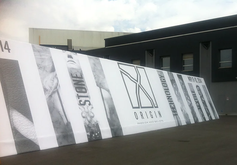The entrance to ORIGIN Passion &amp; Beliefs at Fiera di Vicenza