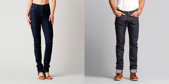 The giveaway! Brooklyn Denim’s&nbsp; women’s&nbsp; High Waisted Skinny or Skinny Raw for&nbsp; men