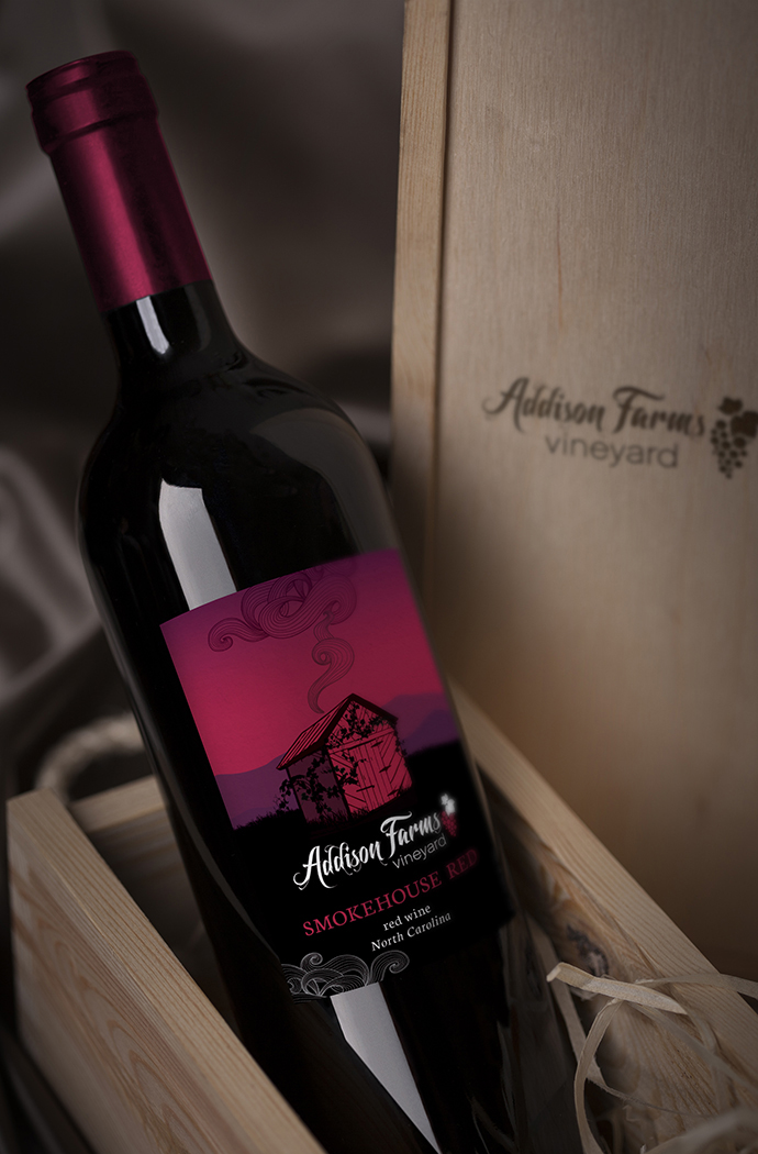 Smokehouse Red Sangiovese and Chambourcin Blend