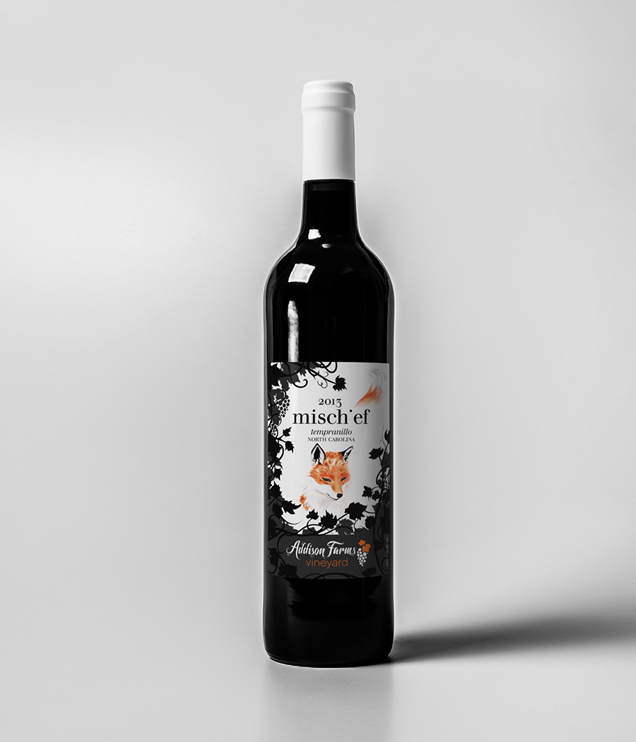 2013 Mischief, our first Tempranillo.
