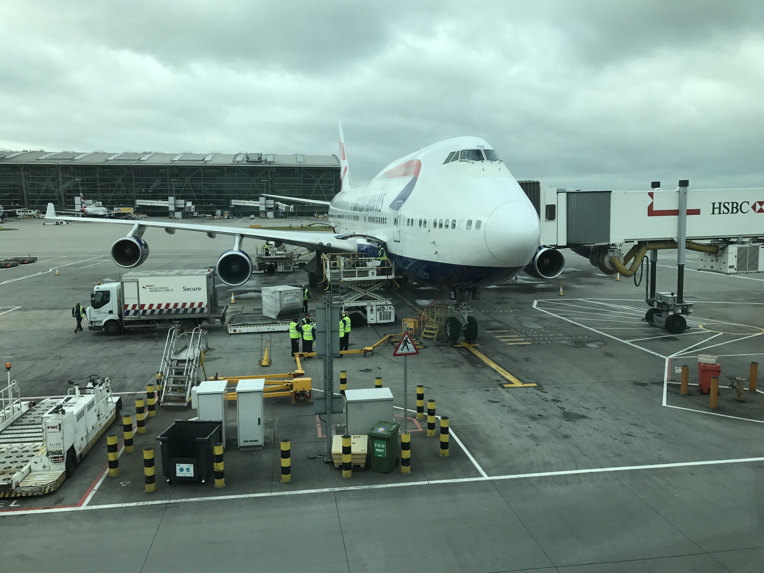 They may be showing a bit of age, but the 747 is still an impressive piece of hardware. 