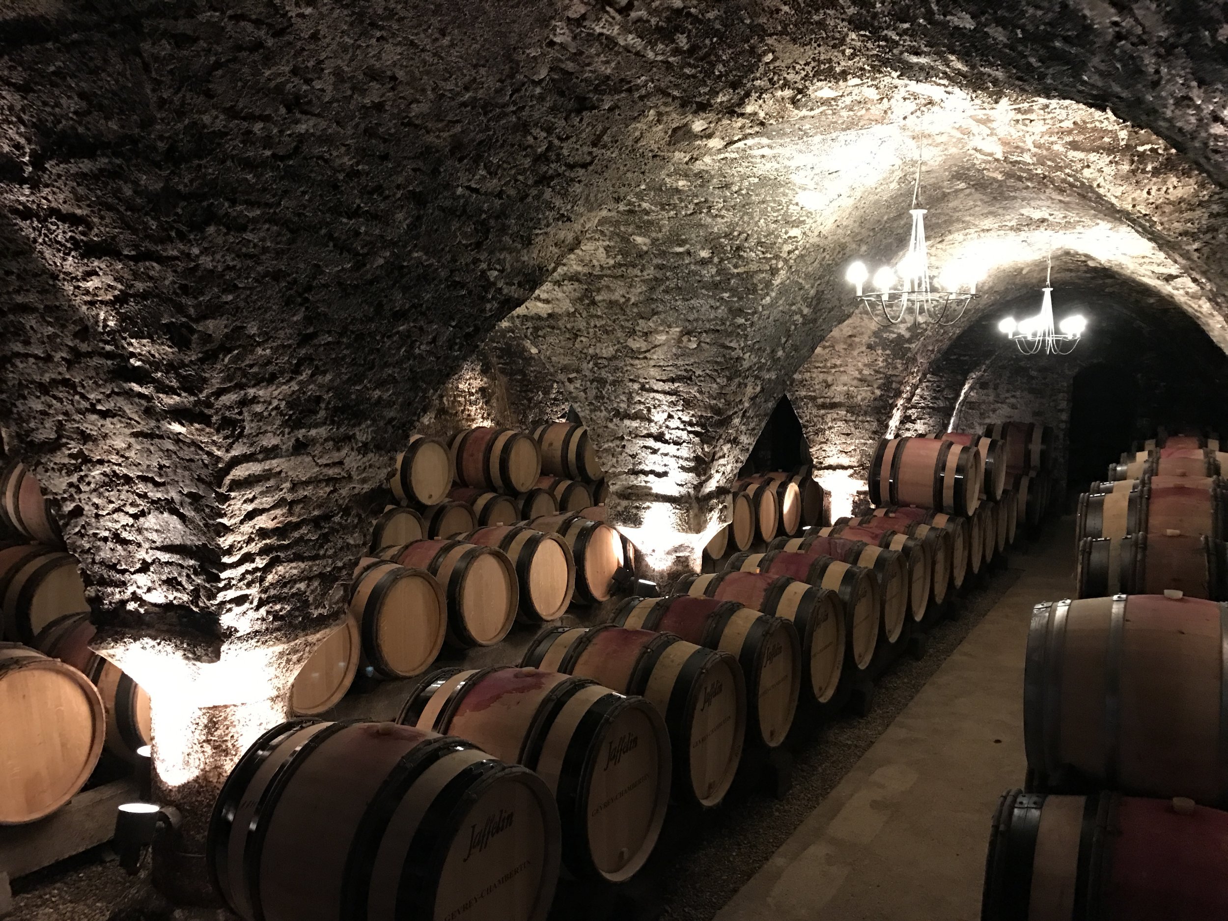 One of the cellars at Jaffelin