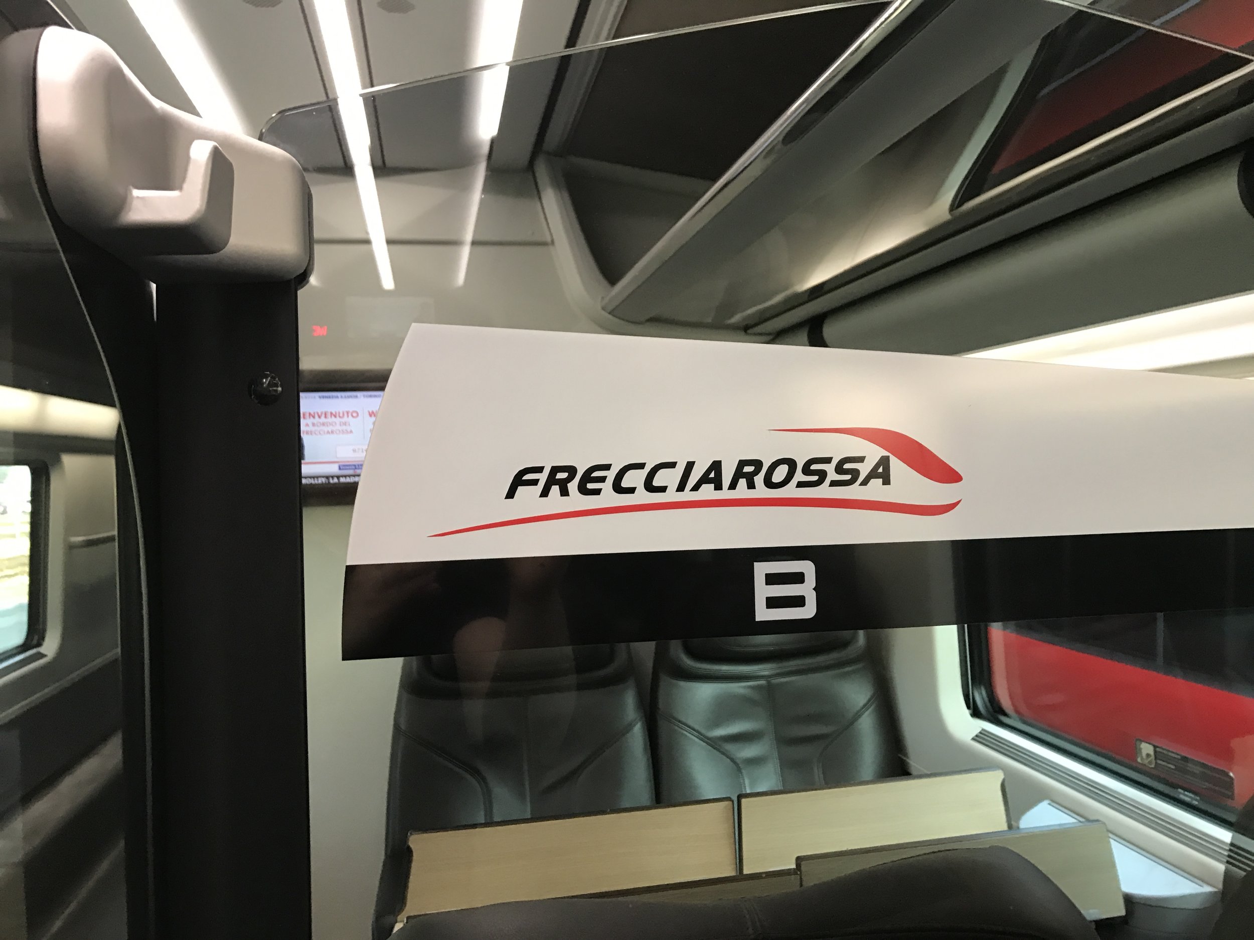 Frecciarossa from Venezia to Vincenza