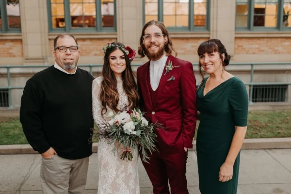 Nate and Jayne's wedding, December 2016