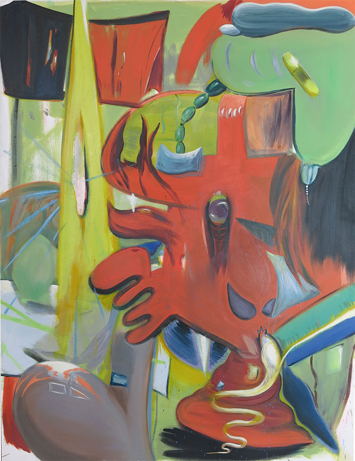 oil on canvas 37 x 36.5 inches 2014-2015