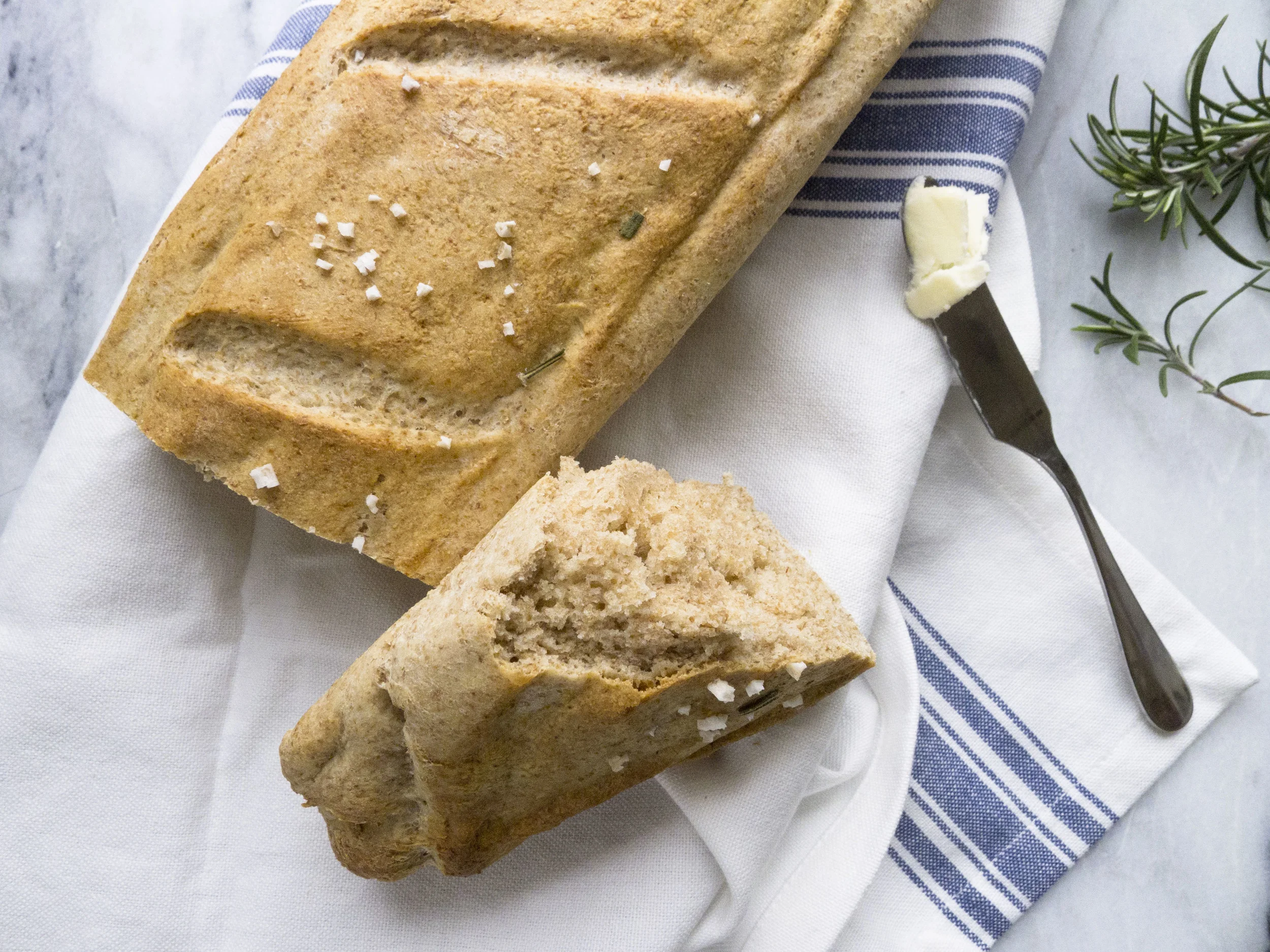 easy whole wheat baguette recipe 