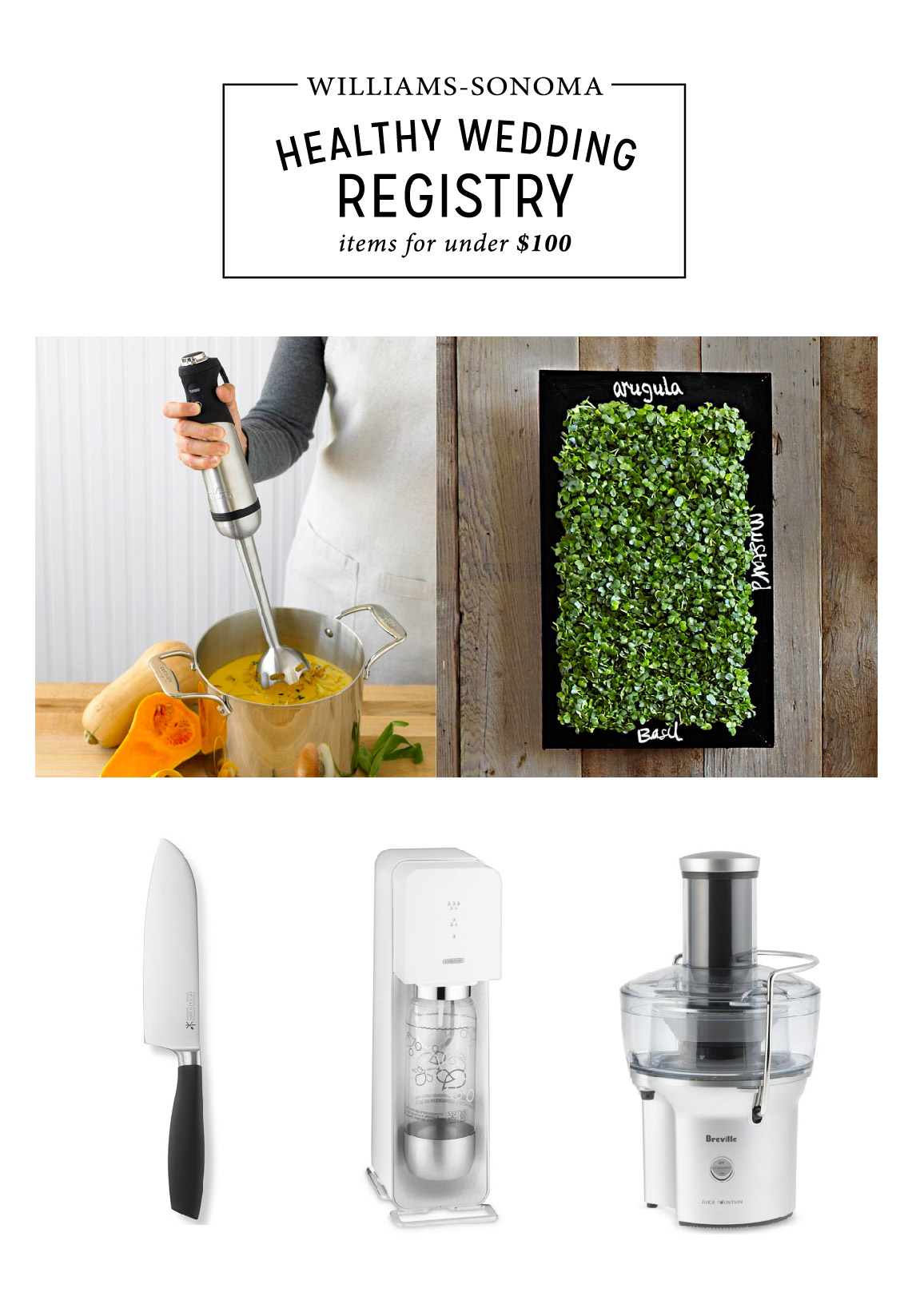 How to Create a Healthy Kitchen Wedding Registry for $100 or Less —  OhCarlene