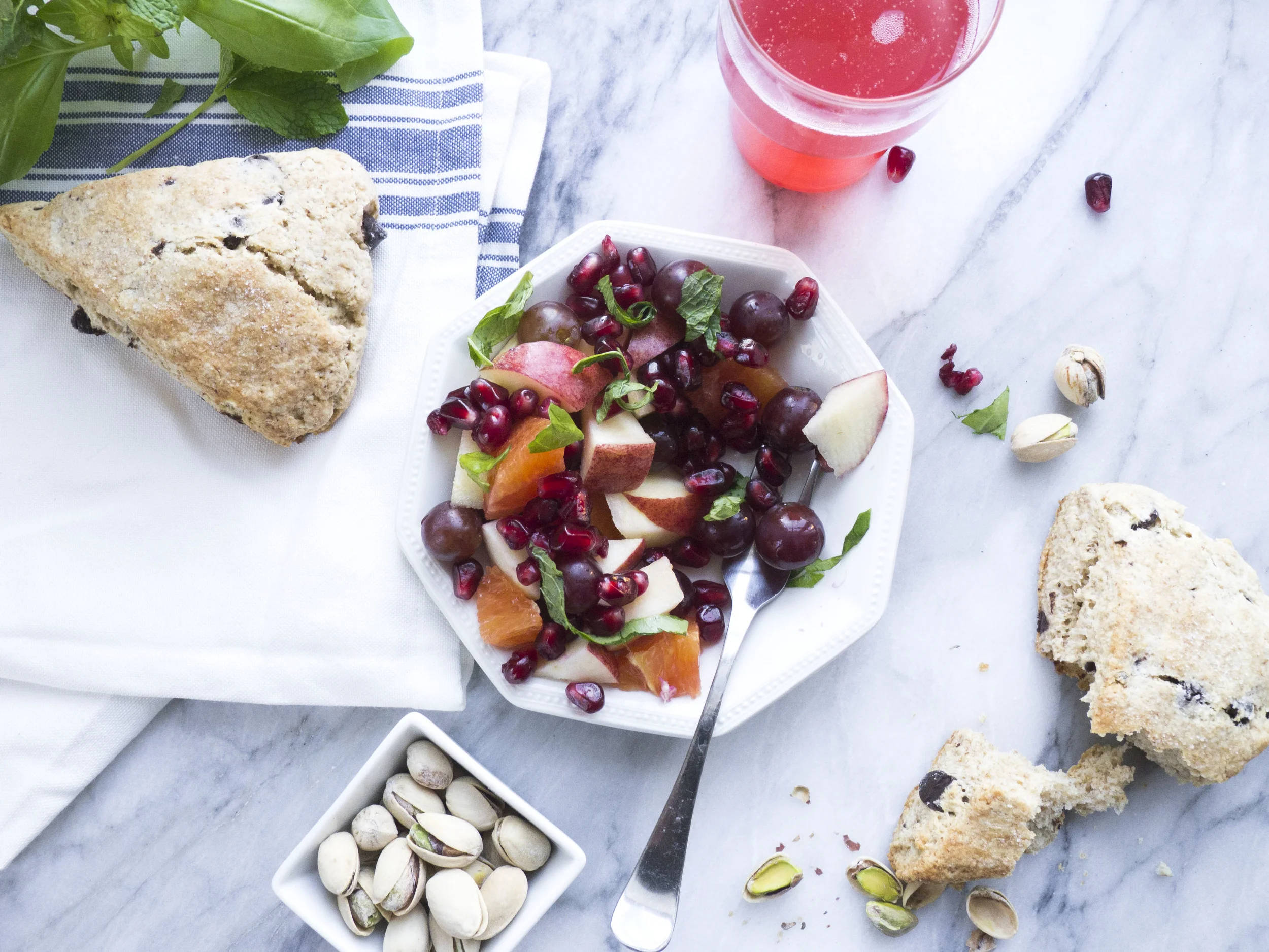 pistachio pairings: brunch 