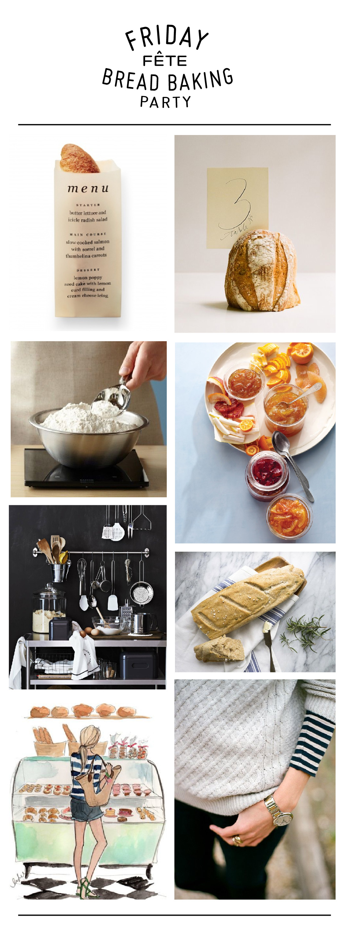 bread baking party 