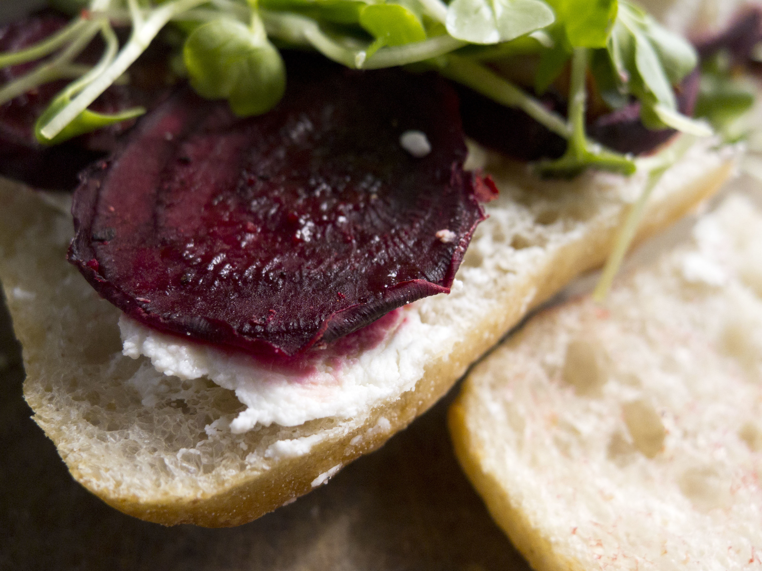 Spring Roasted Beet Sandwich 