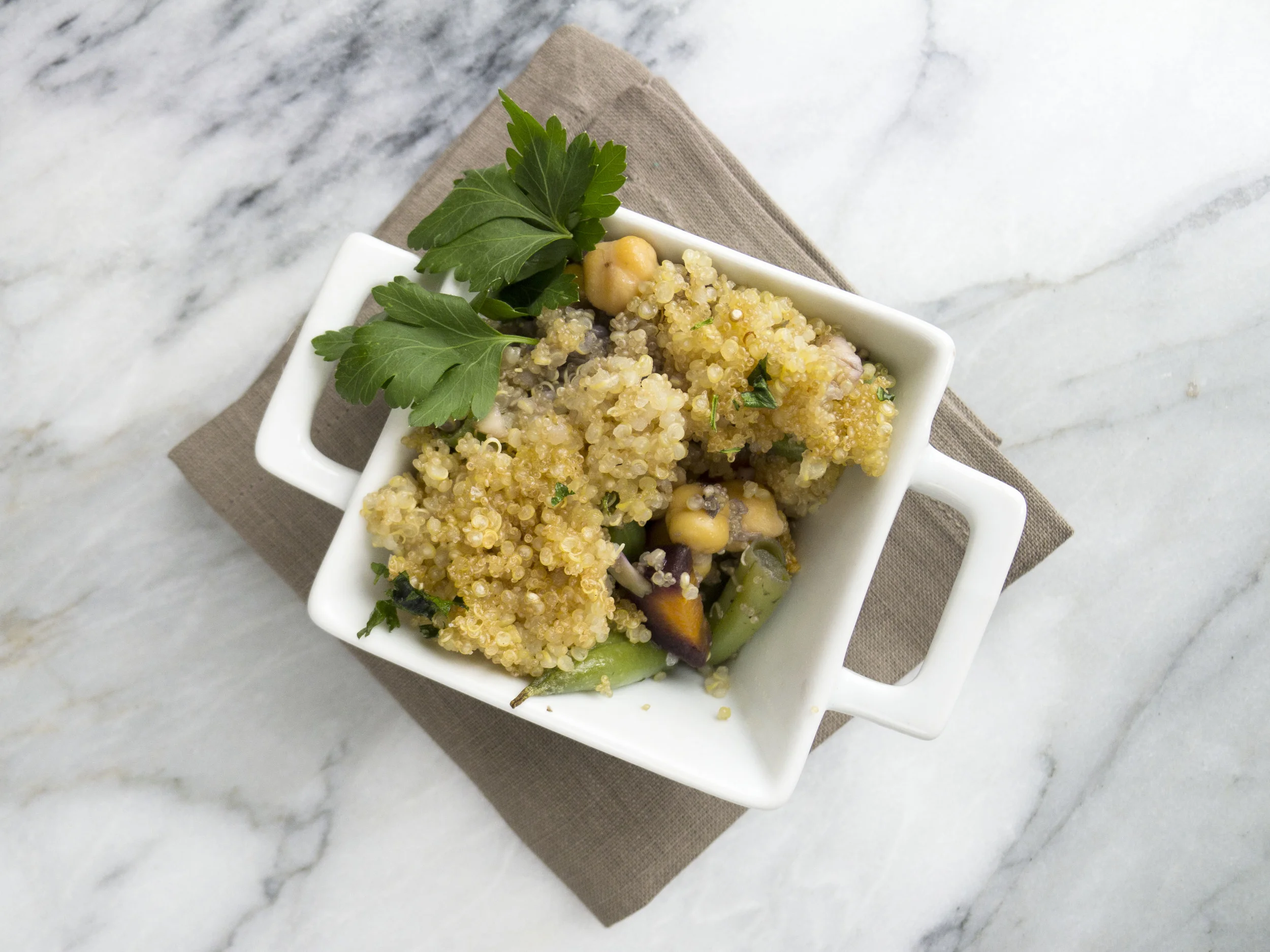 Quinoa Amaranth Crust Veggie Pie