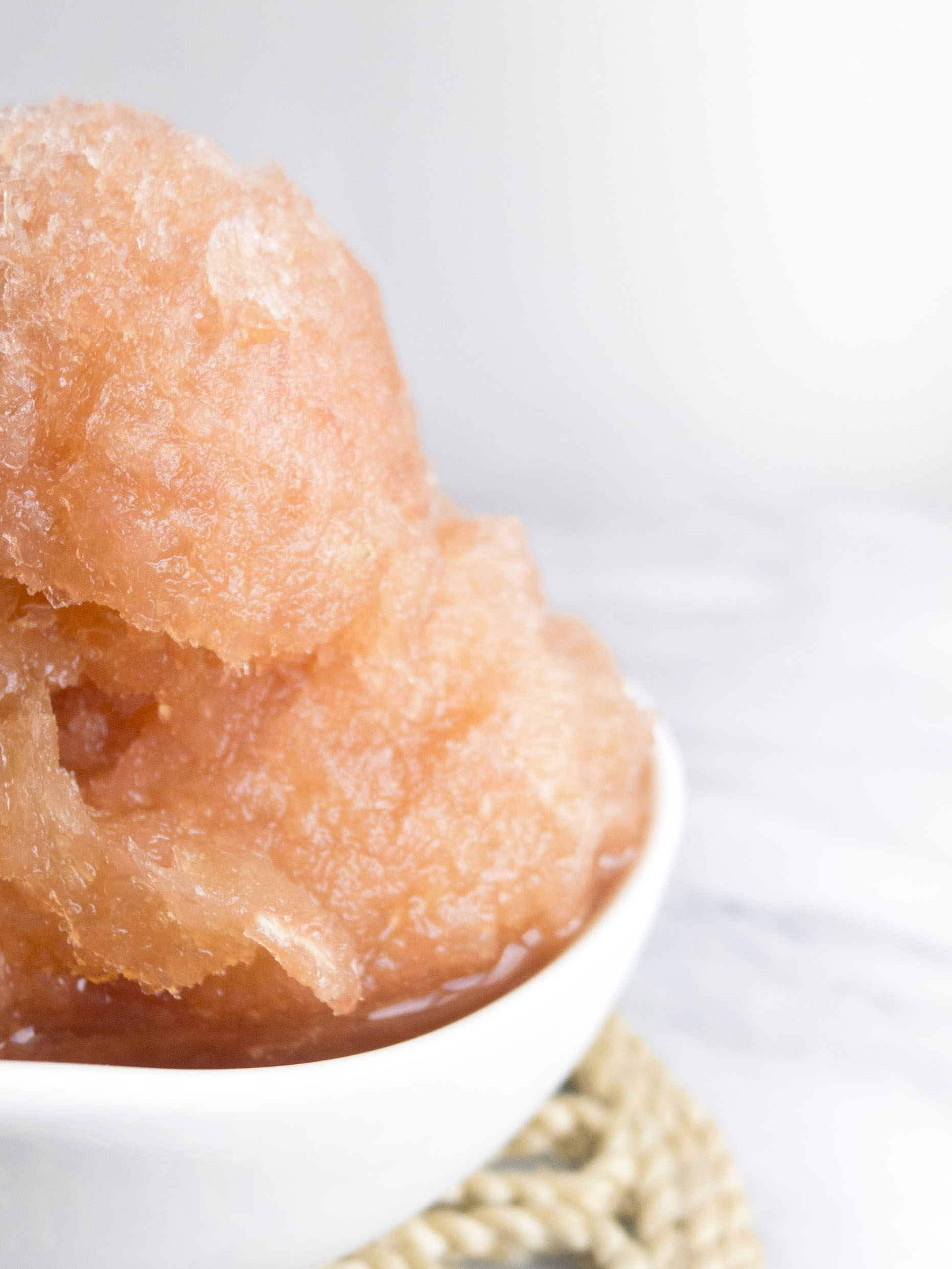 Ginger Grapefruit Sorbet