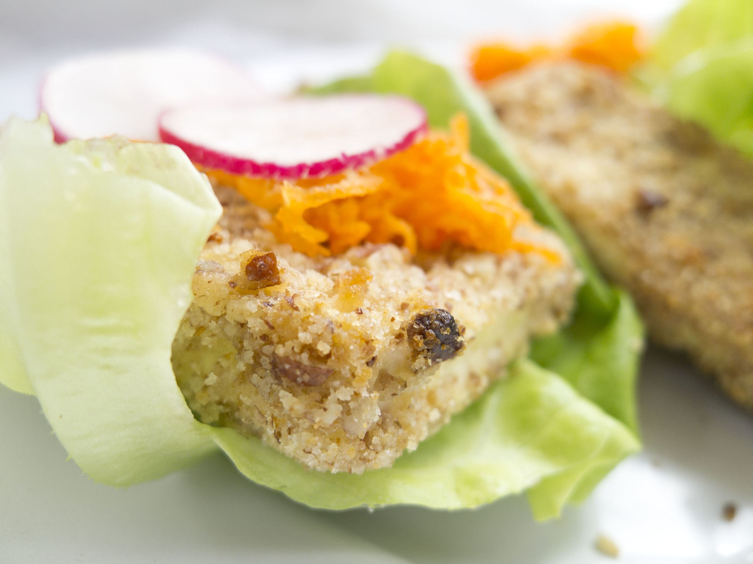 Pecan Crusted Tofu Nuggets