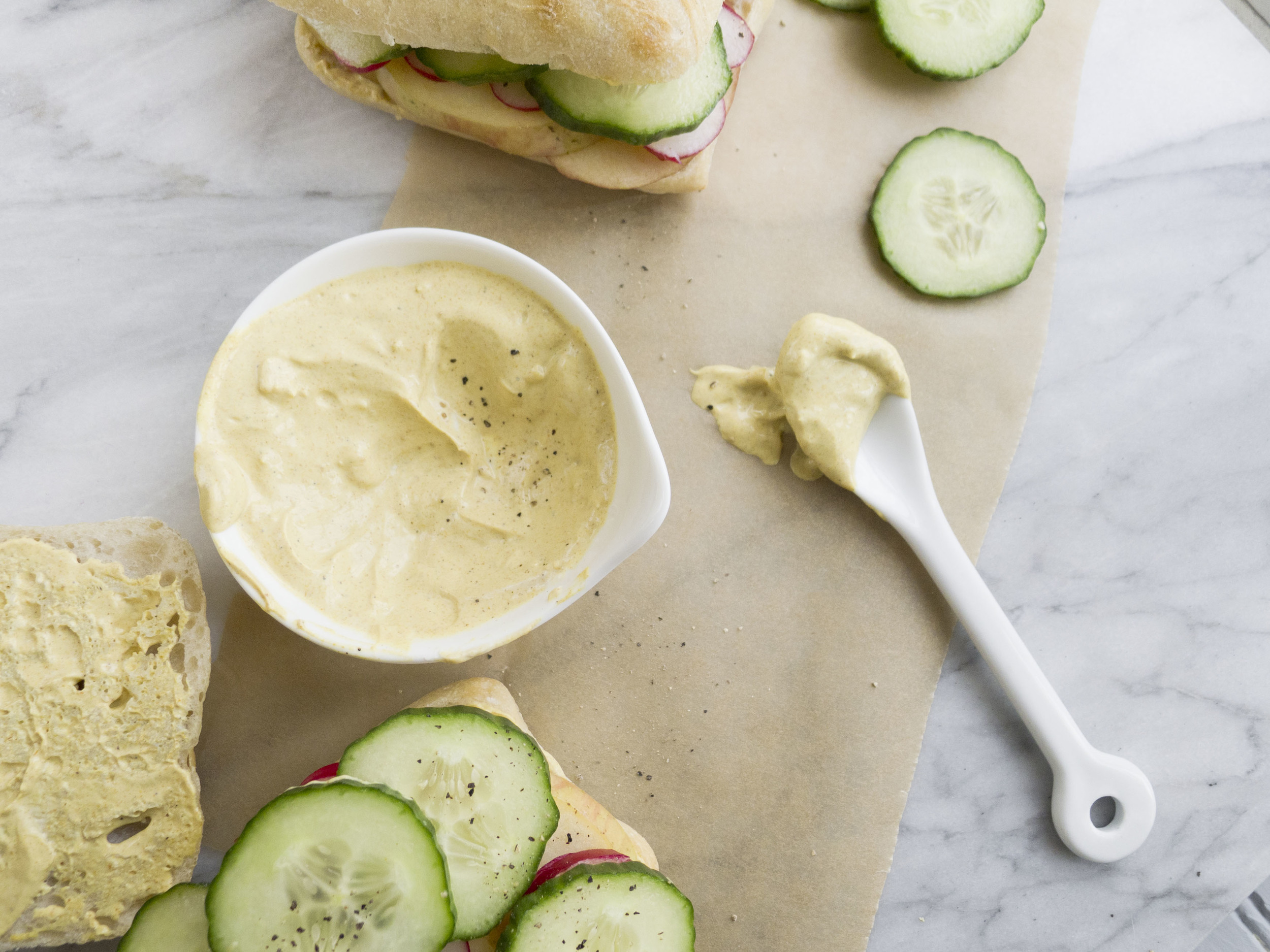 Spring Vegetarian Sandwich