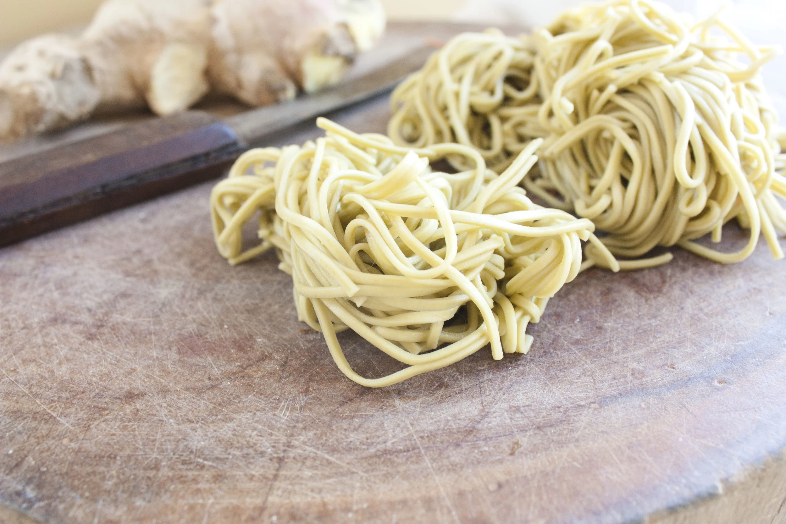 Green Tea Soba Noodles 
