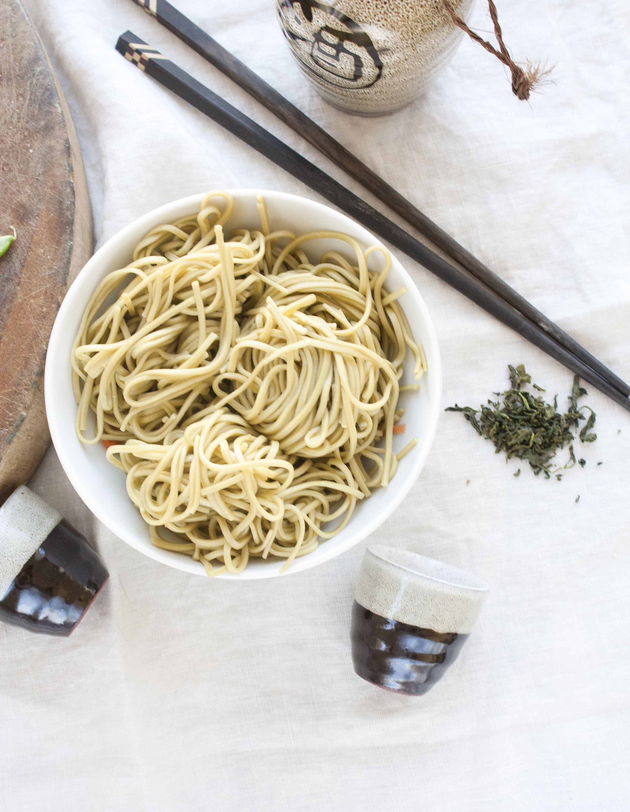 Green Tea Soba Noodles 
