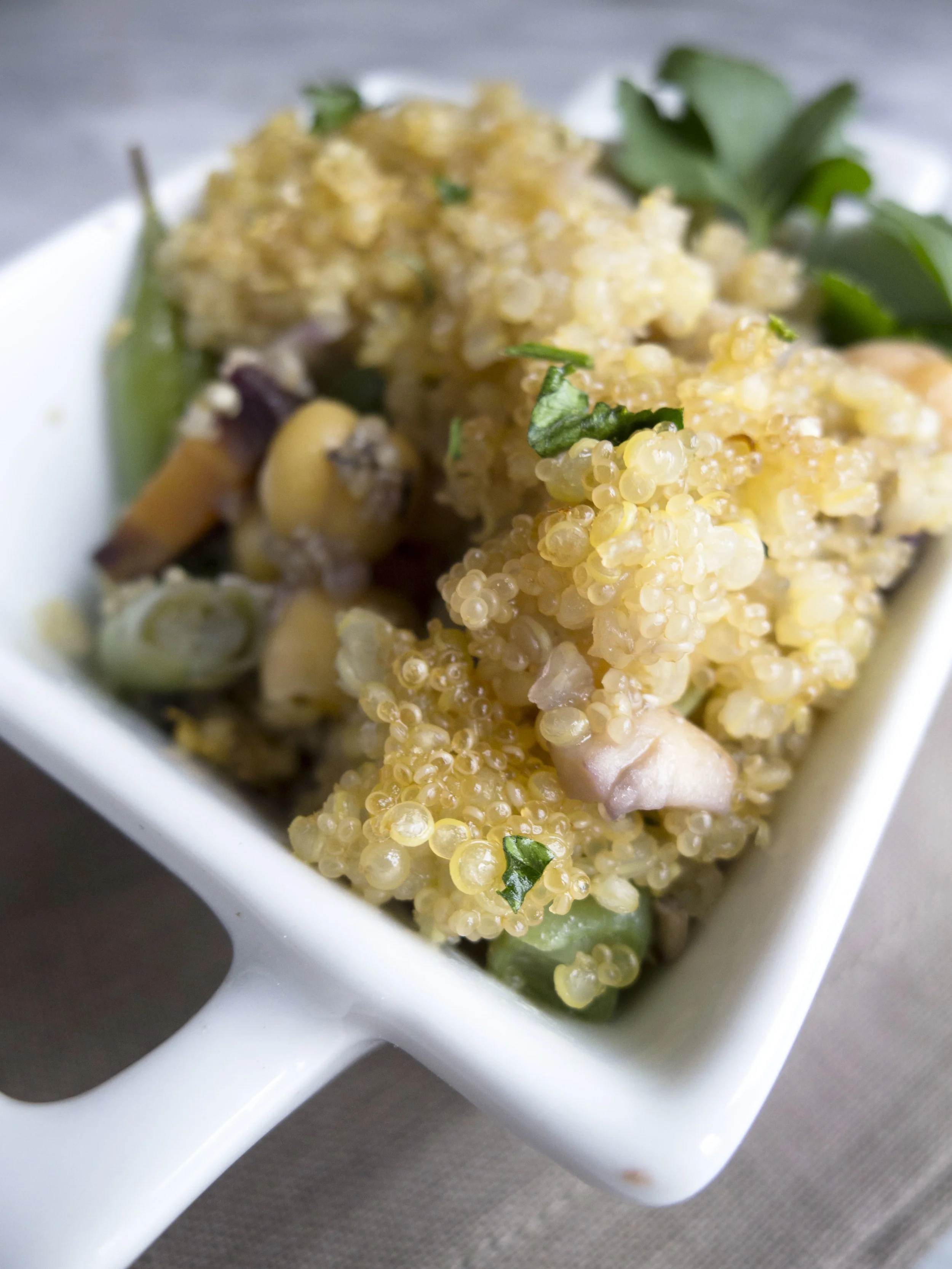 Quinoa Amaranth Crust Veggie Pie