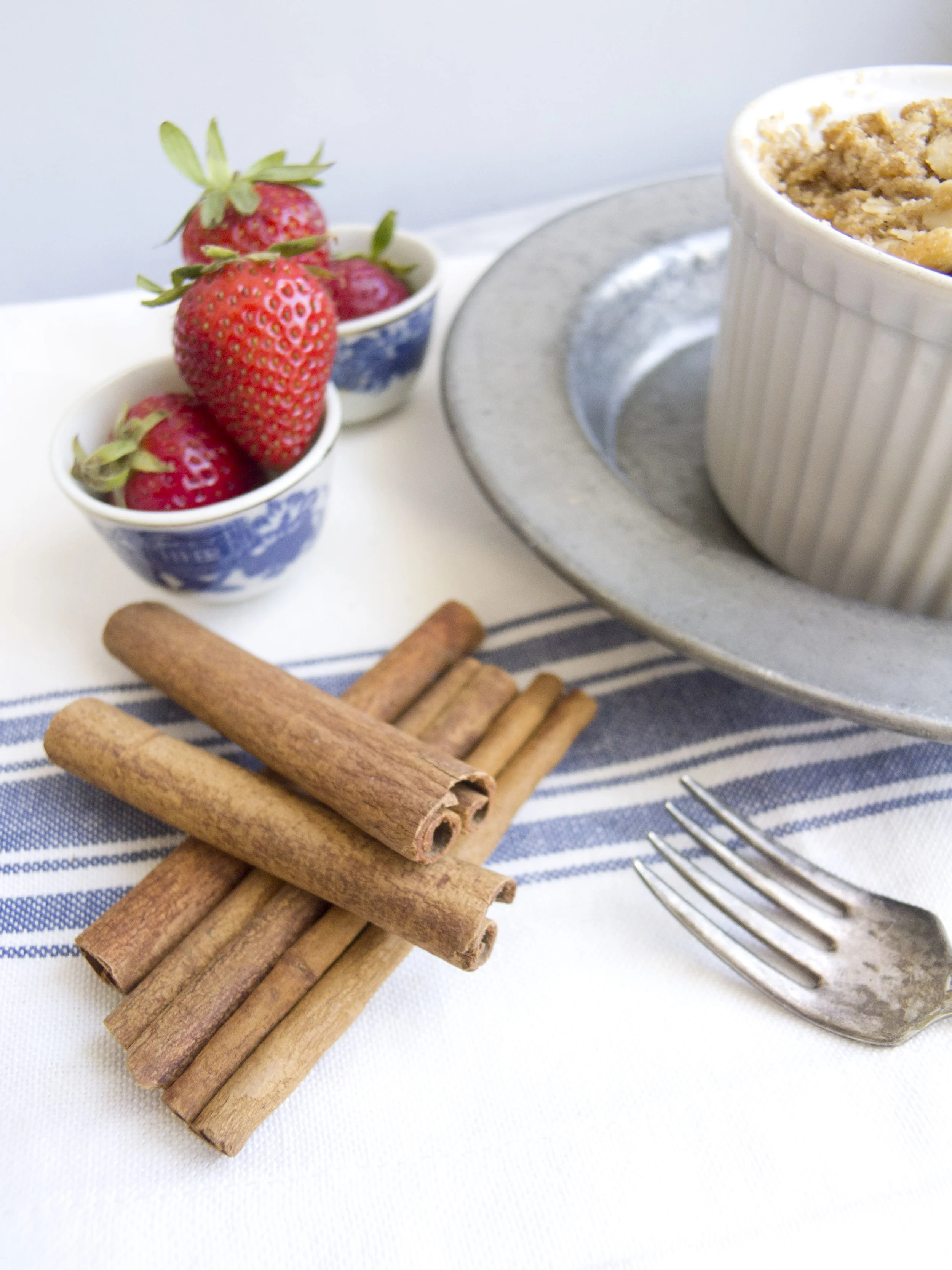 Gluten Free Strawberry Crumble 