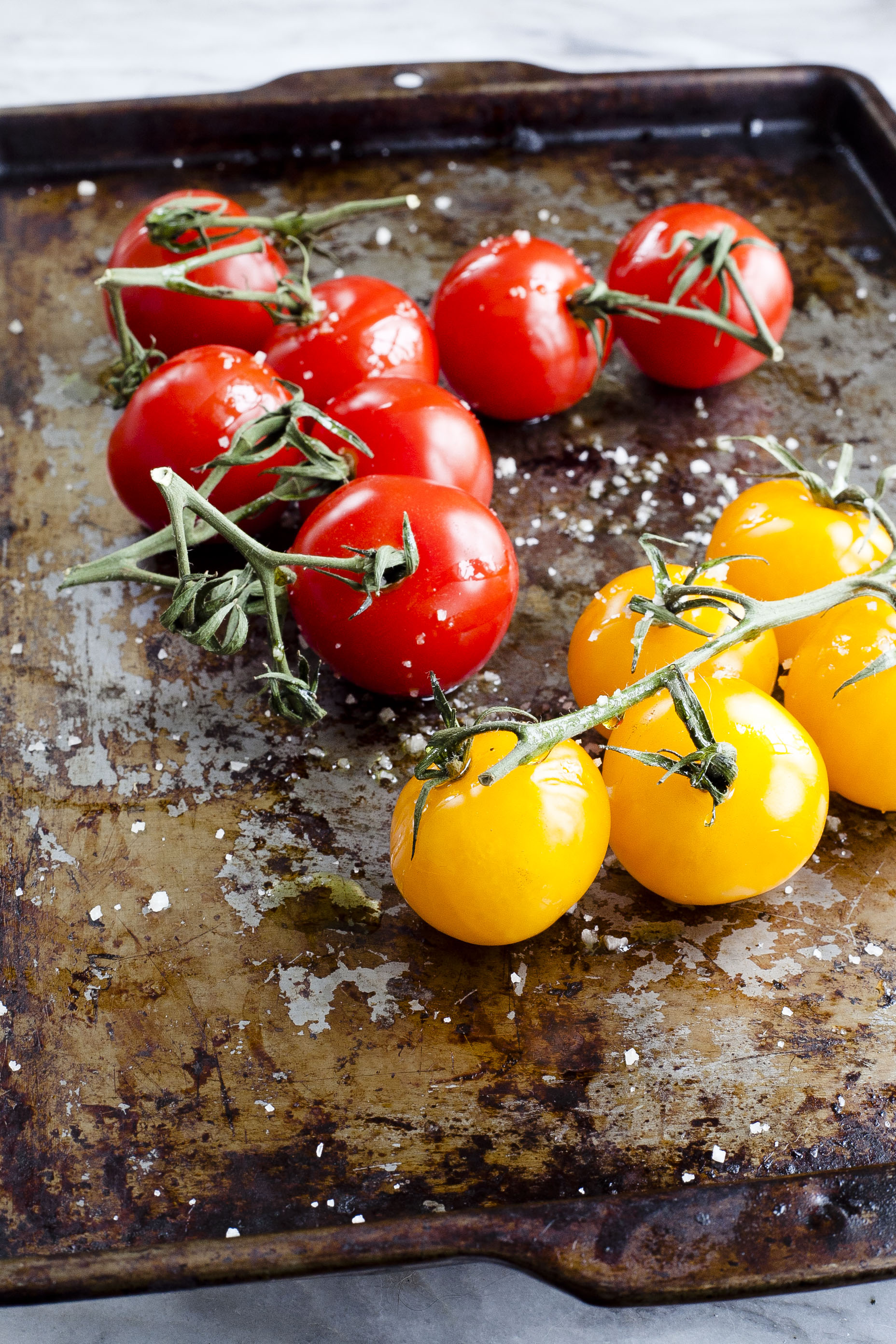 Oven Roasted Vine Tomatoes