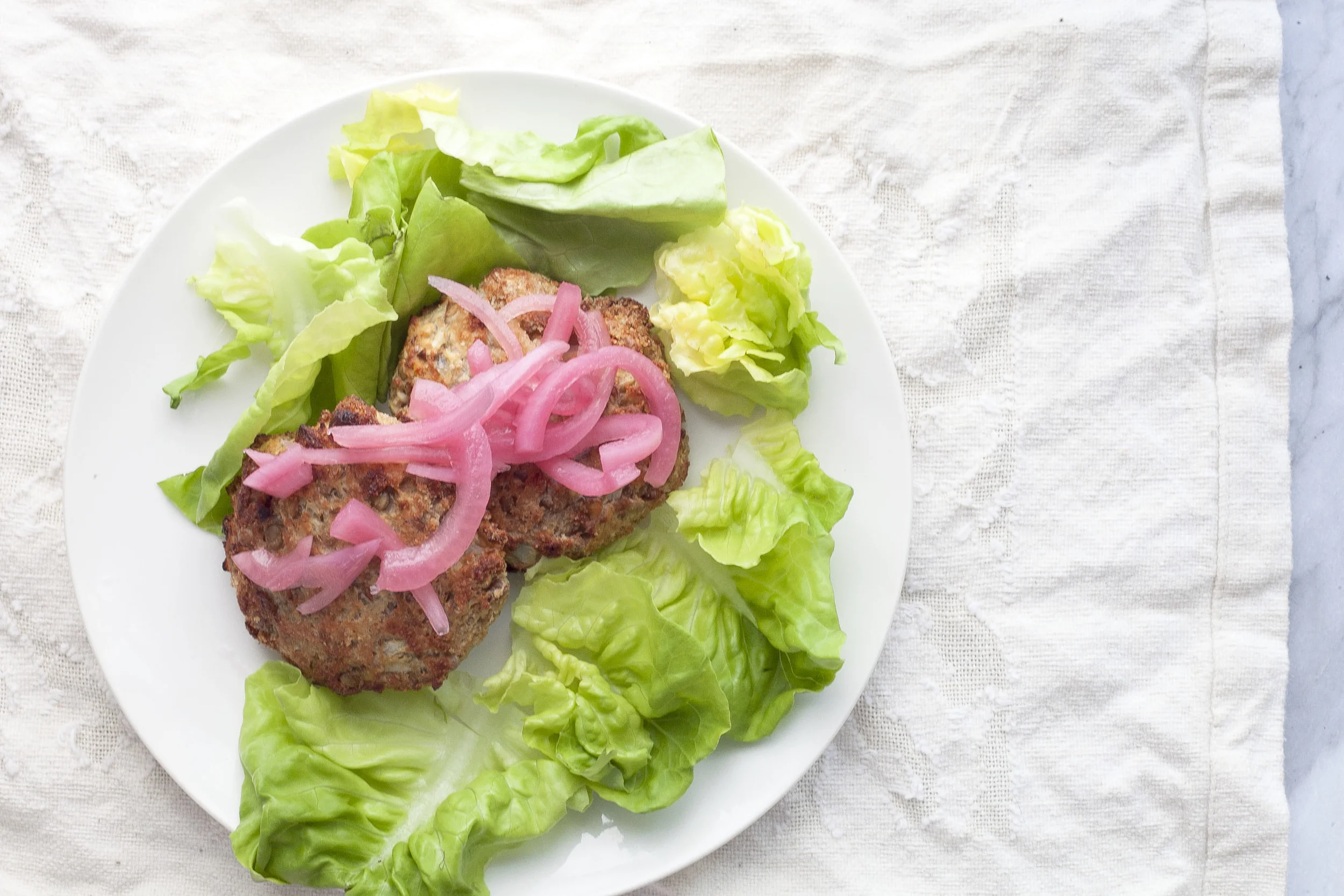 Smoky Lentil Burgers 