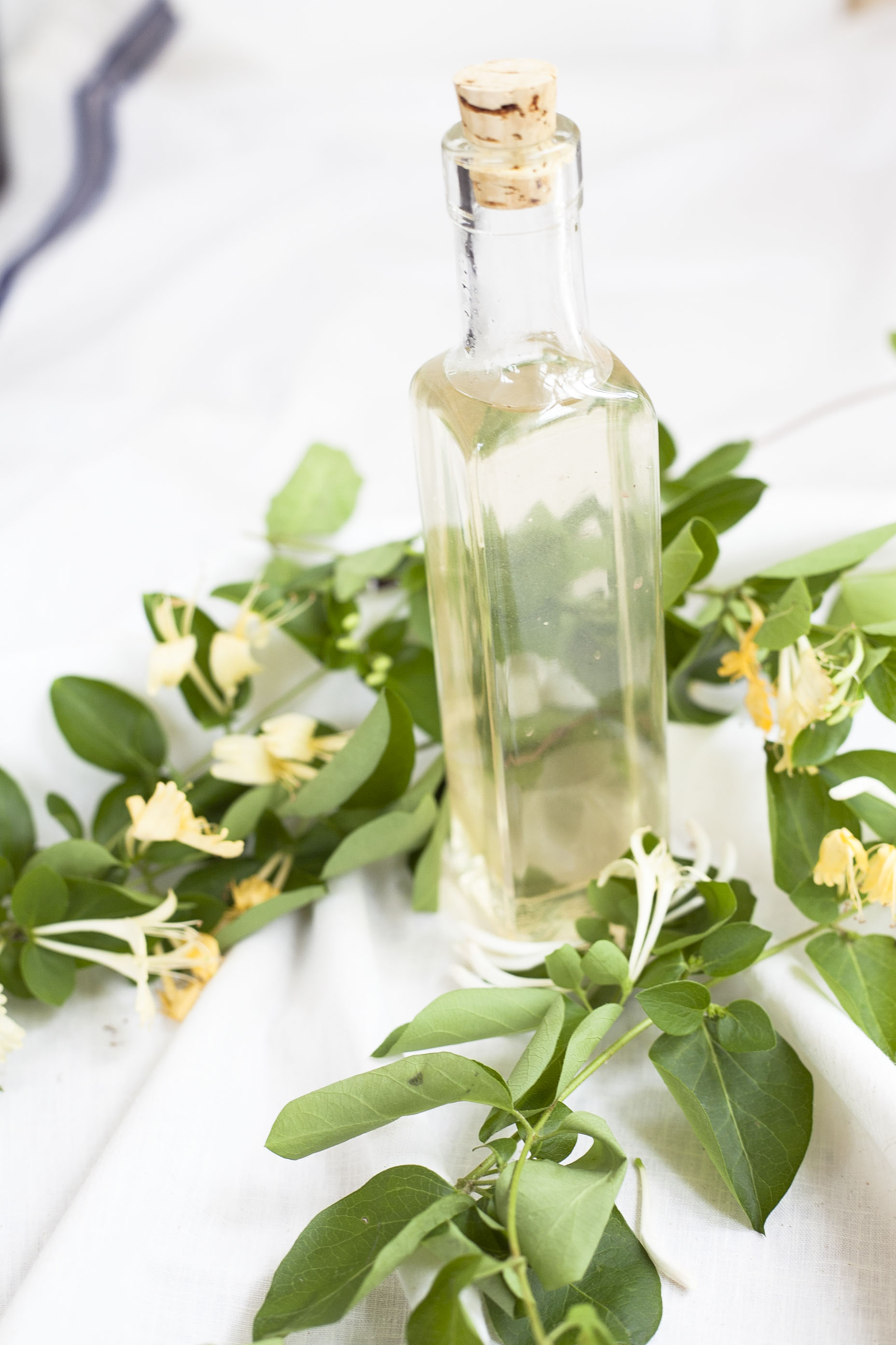Honeysuckle Simple Syrup 