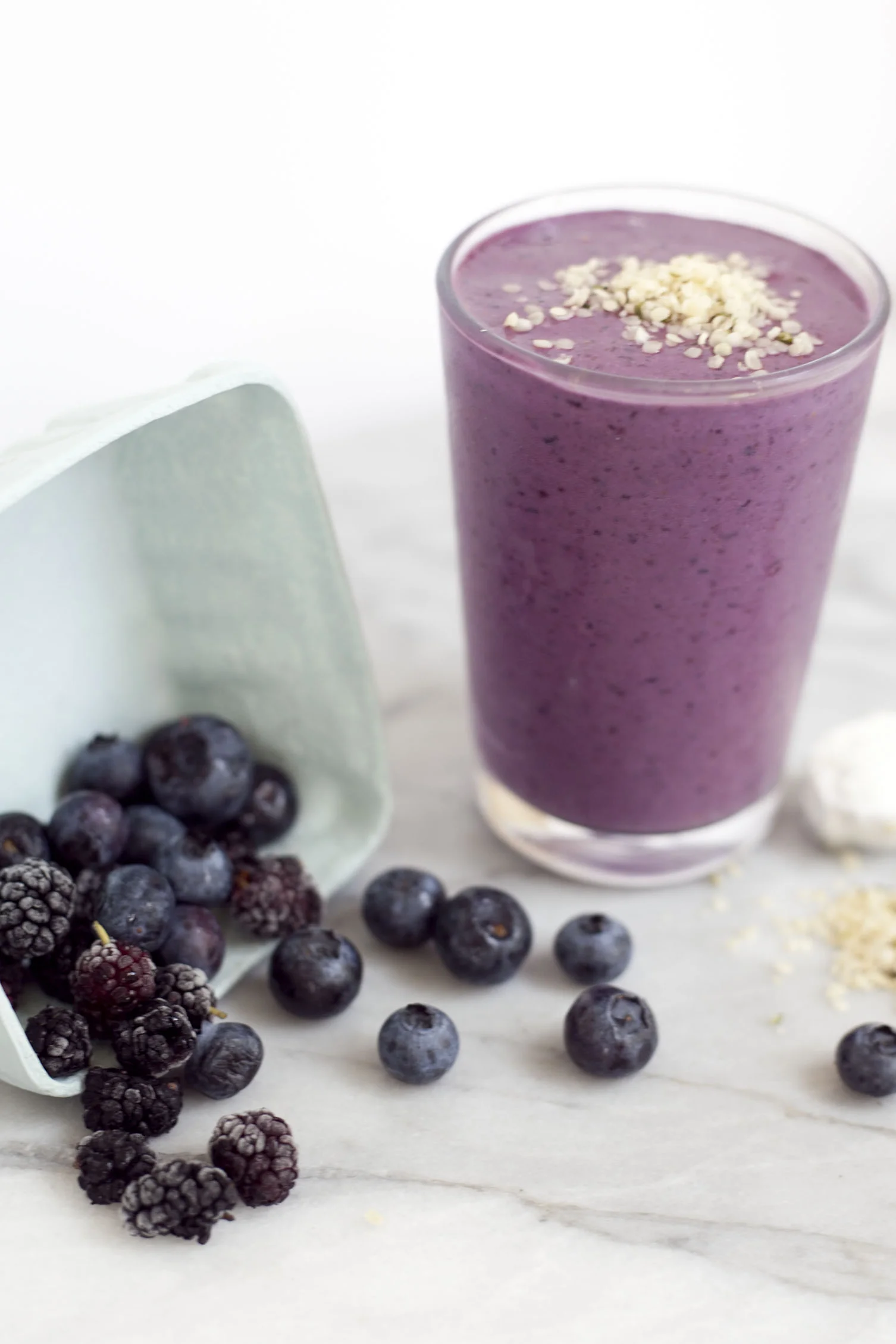 Beauty Booster Smoothie: Mulberry Hemp Seed