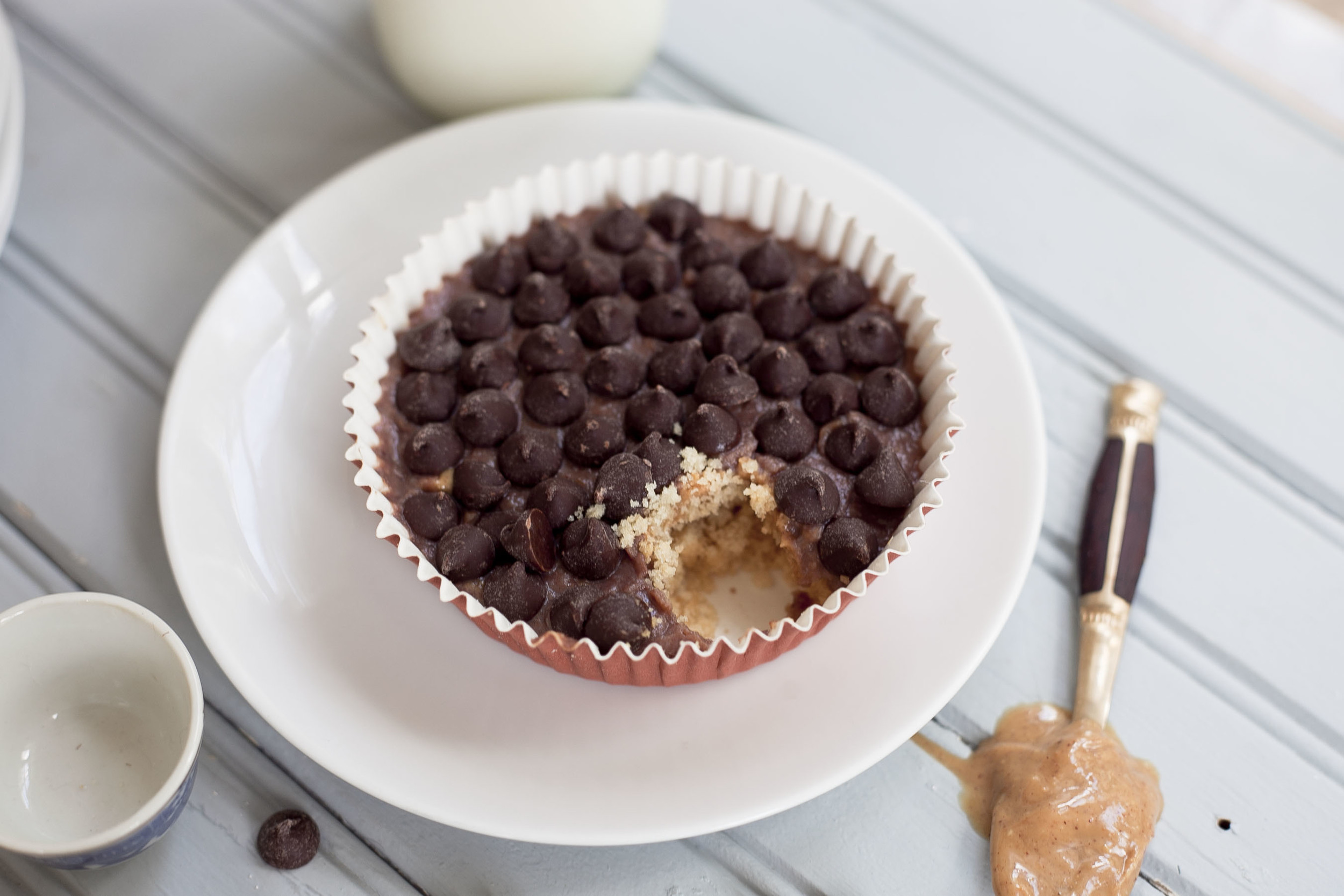 Skim Milk Chocolate Peanut Butter Cream Pie 