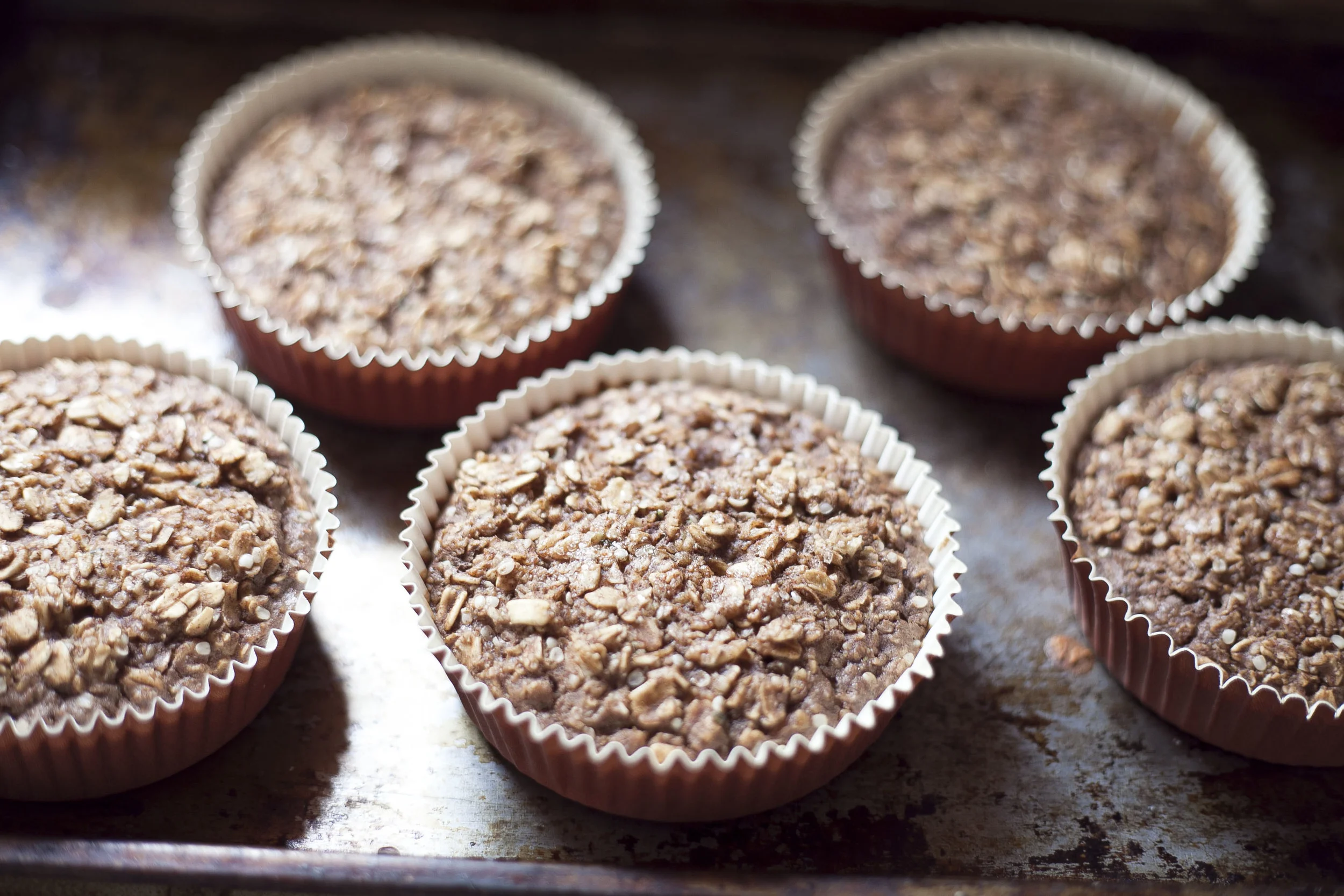 Cinnamon Bun Oatmeal Cakes