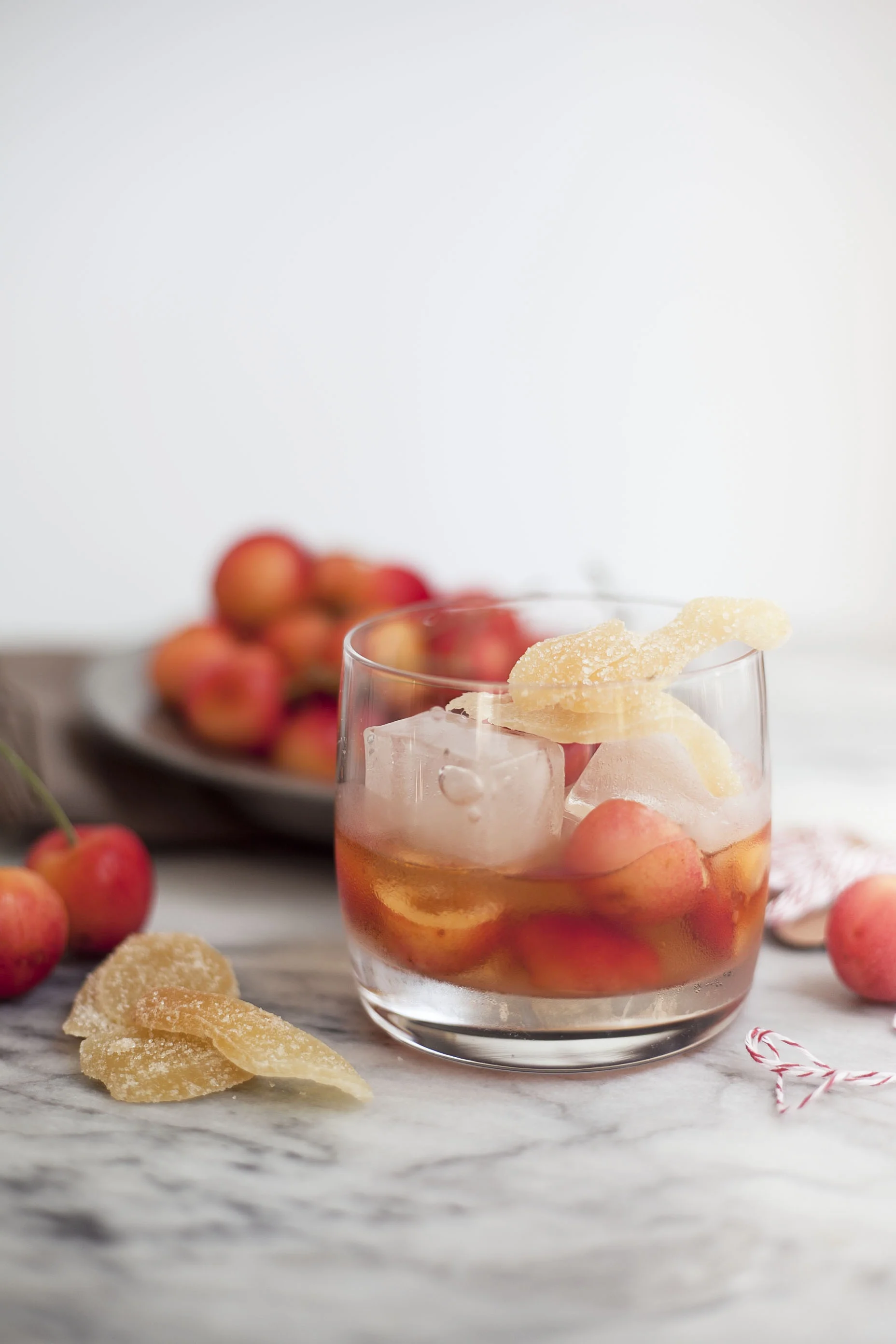 Healthier Cocktails: Bourbon Rainier Cherry Muddle 