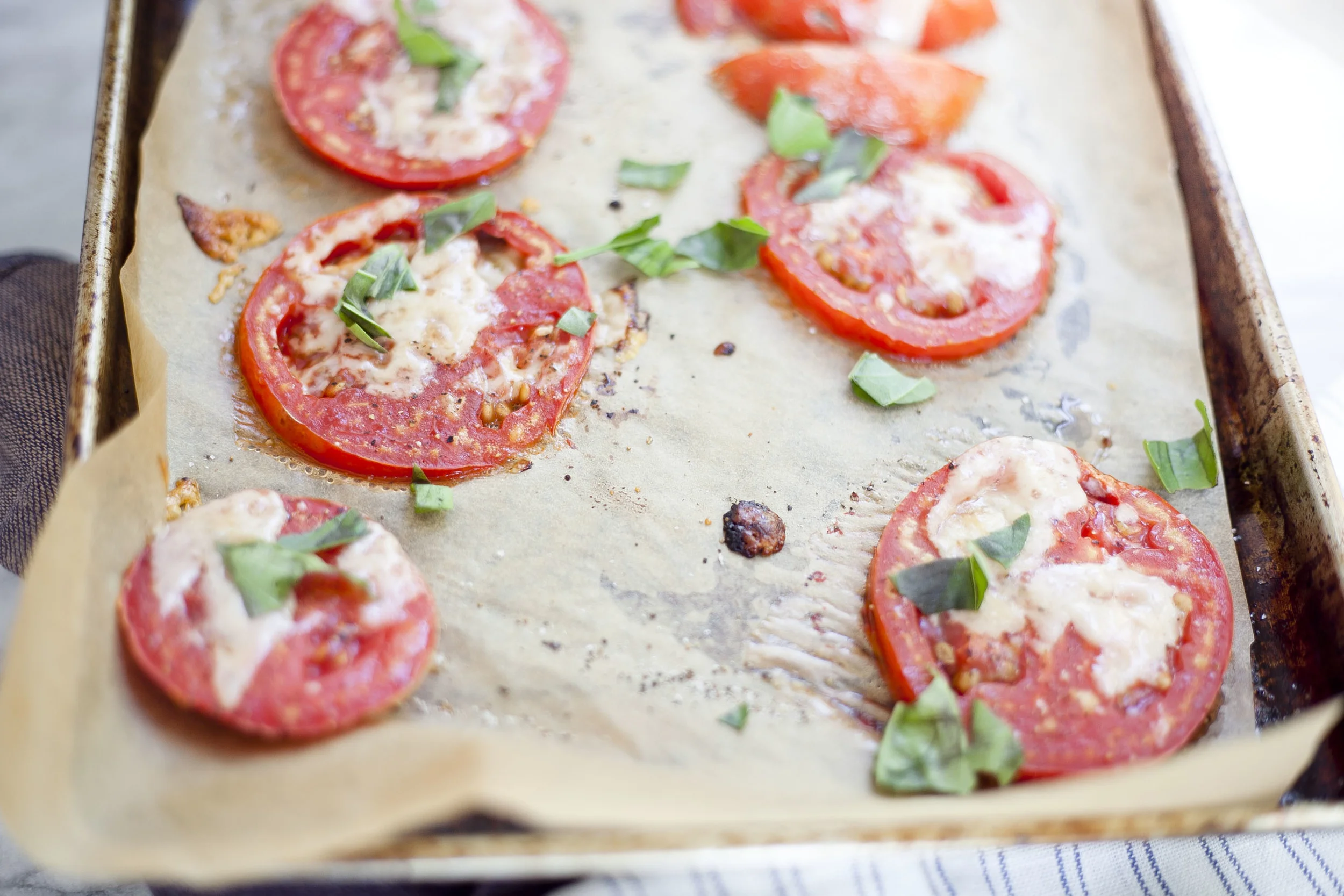 Fresh Healthy Pizza Rounds 