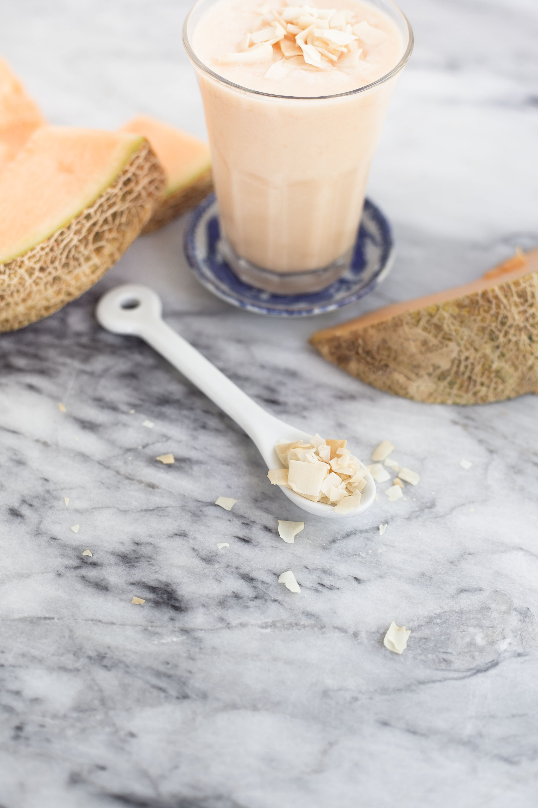 Cantaloupe Coconut Shake 